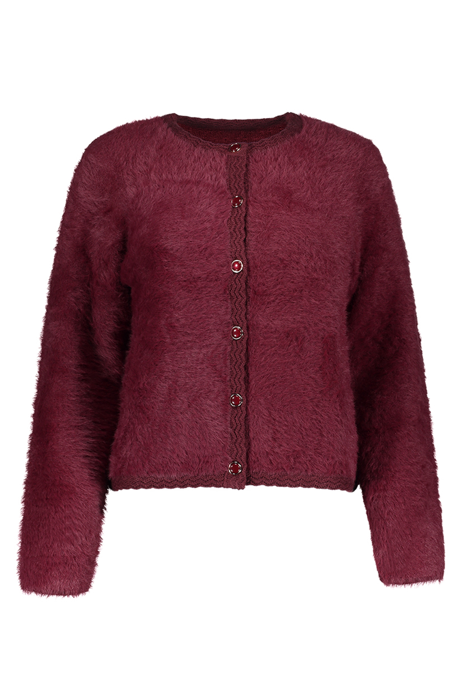Dames gilet rood