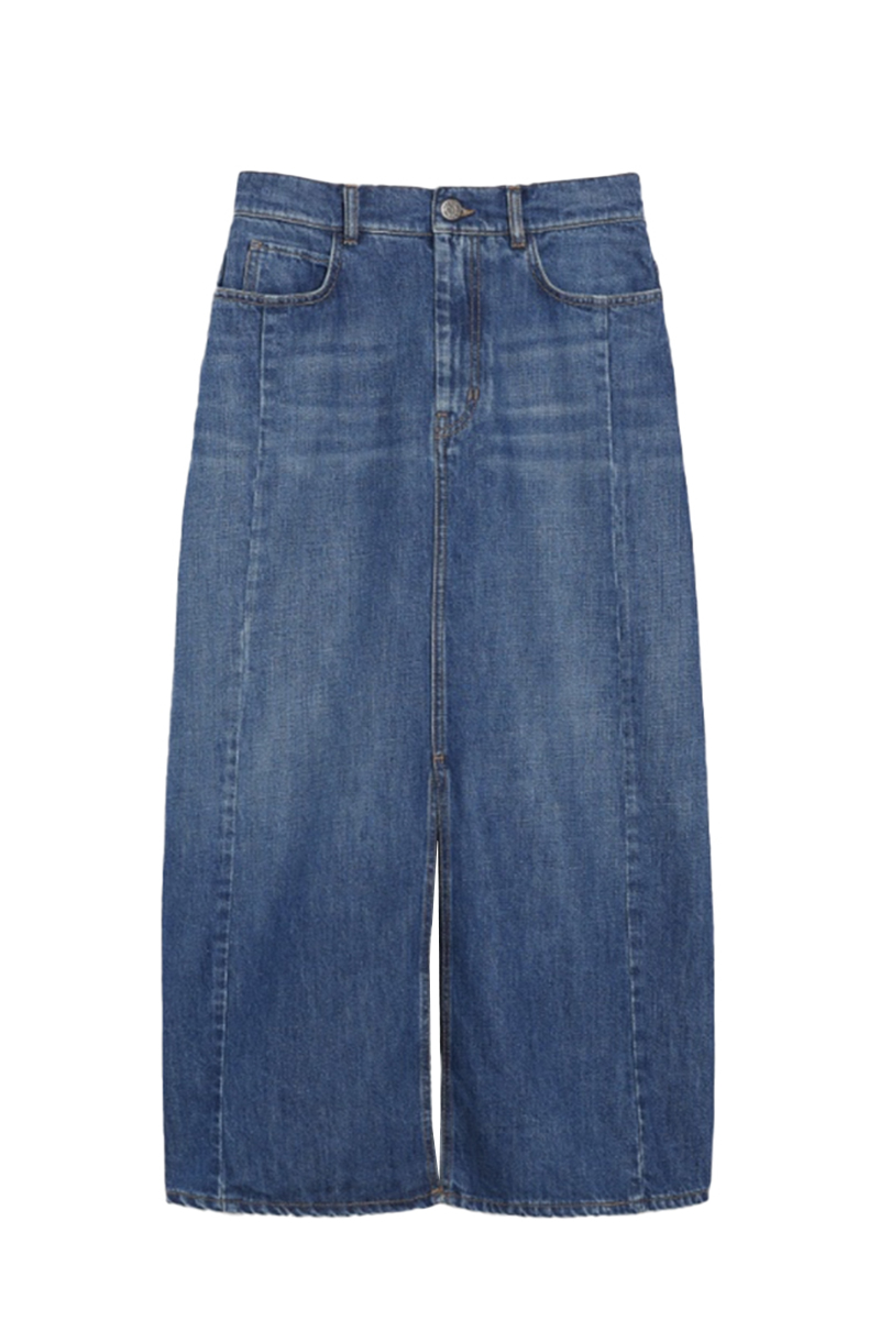 Dames rok blauw