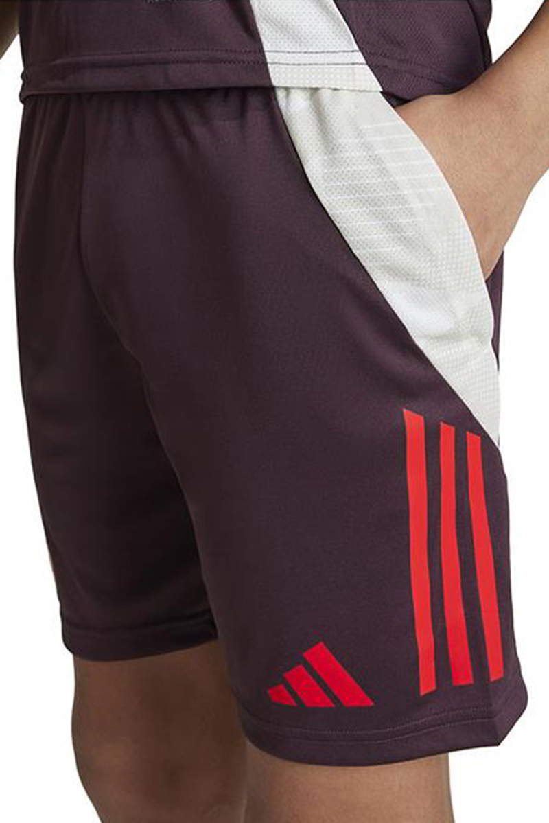 Voetbal jongens short replica rood