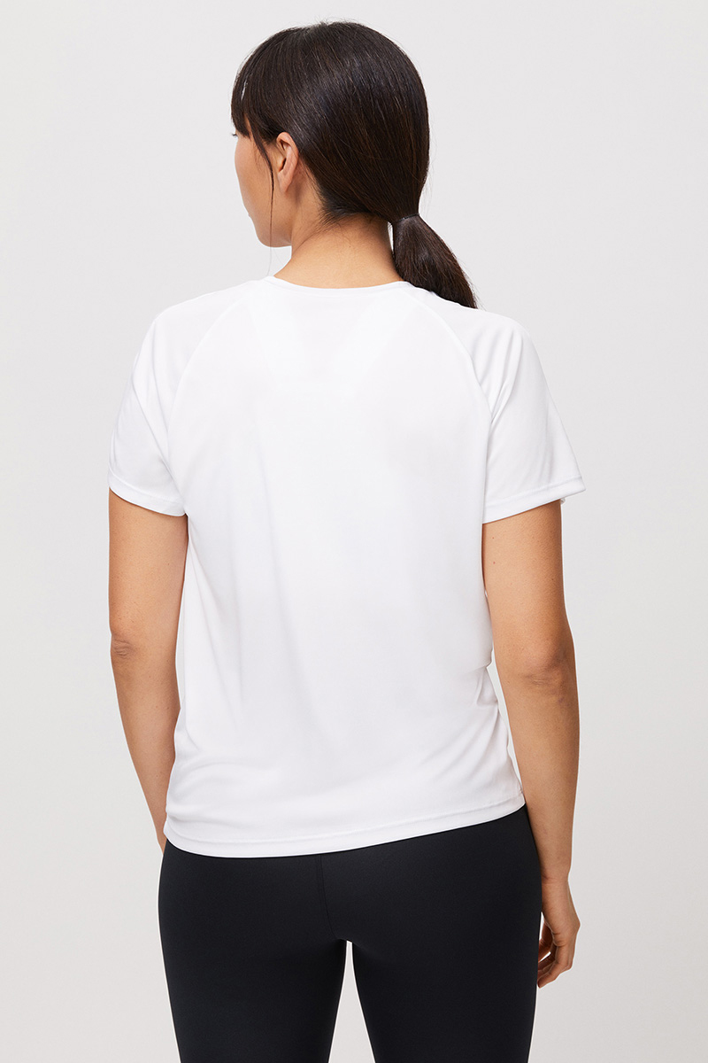 Rohnisch ACTIVE LOGO TEE Wit-1 3