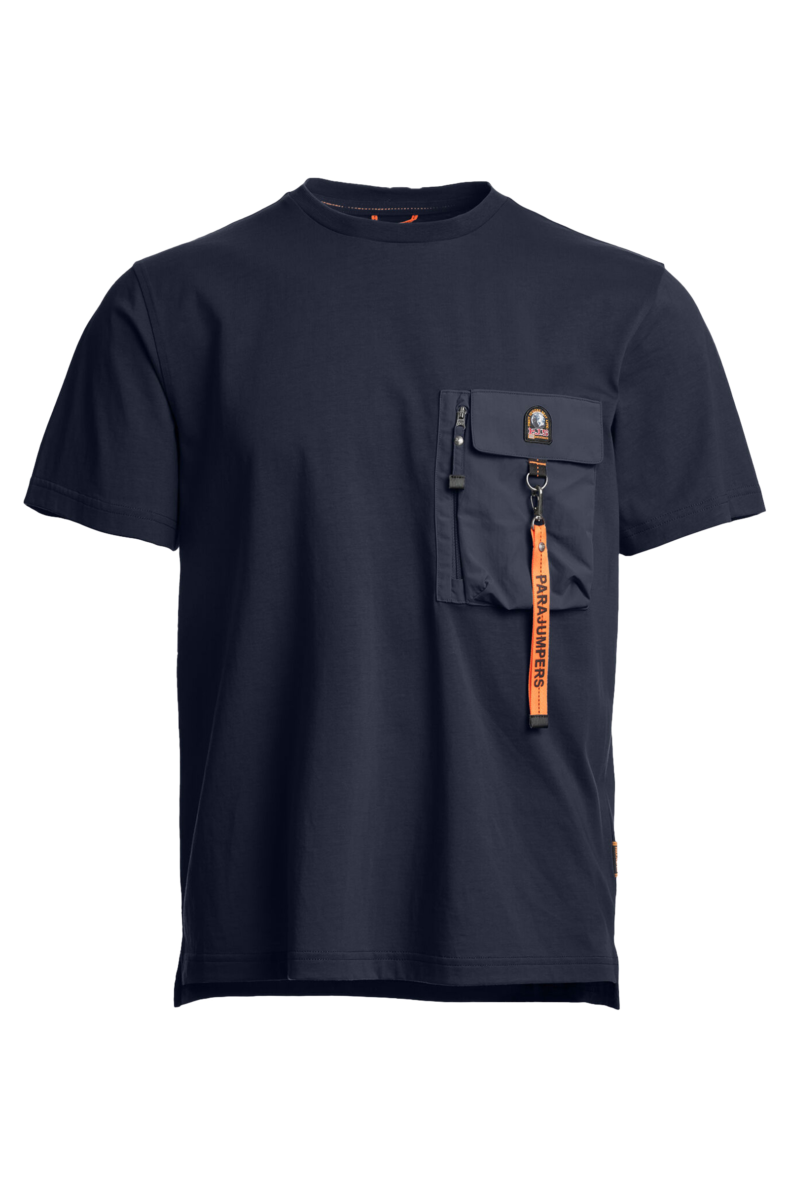 Heren t-shirt kortemouw blauw
