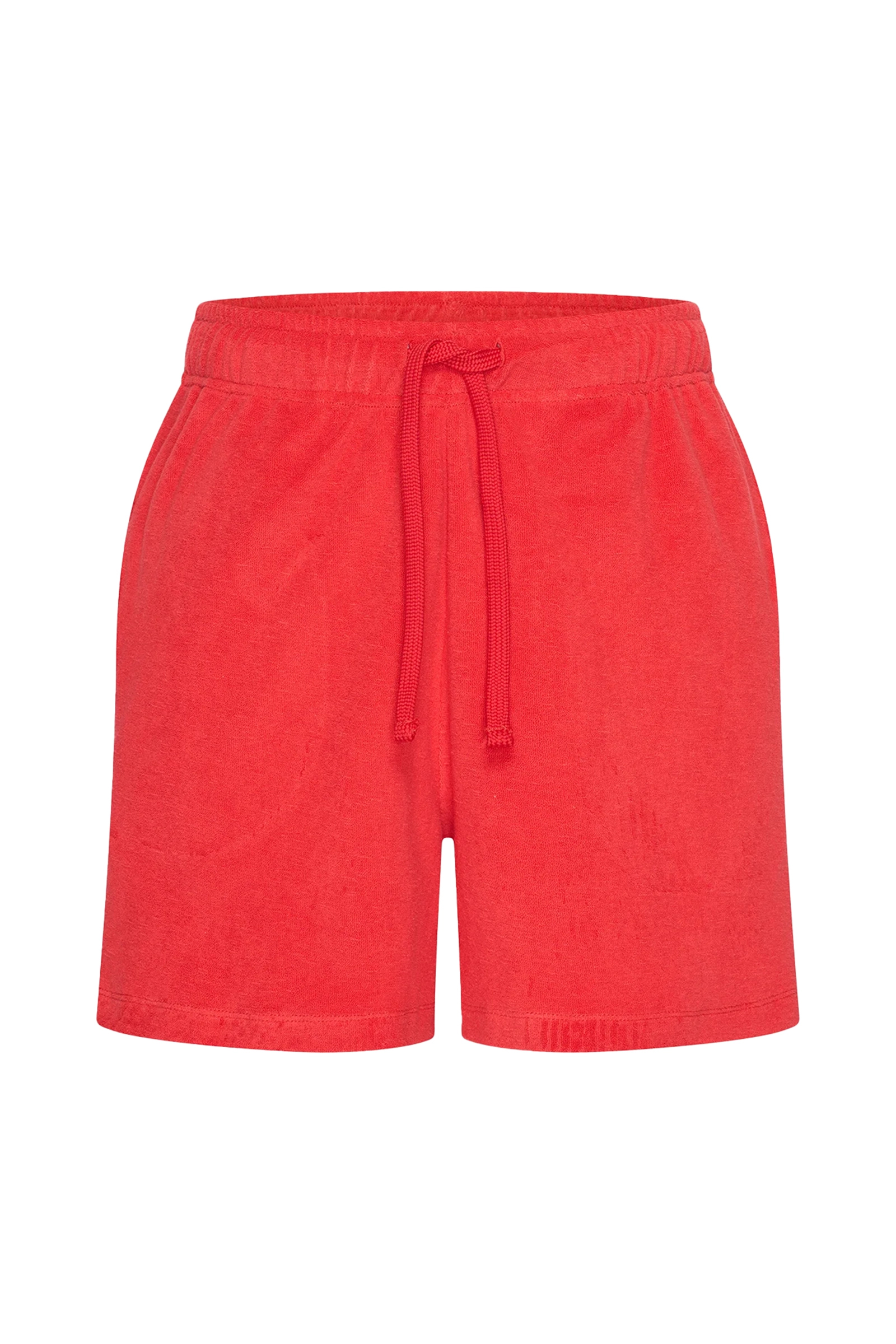 Dames short rood