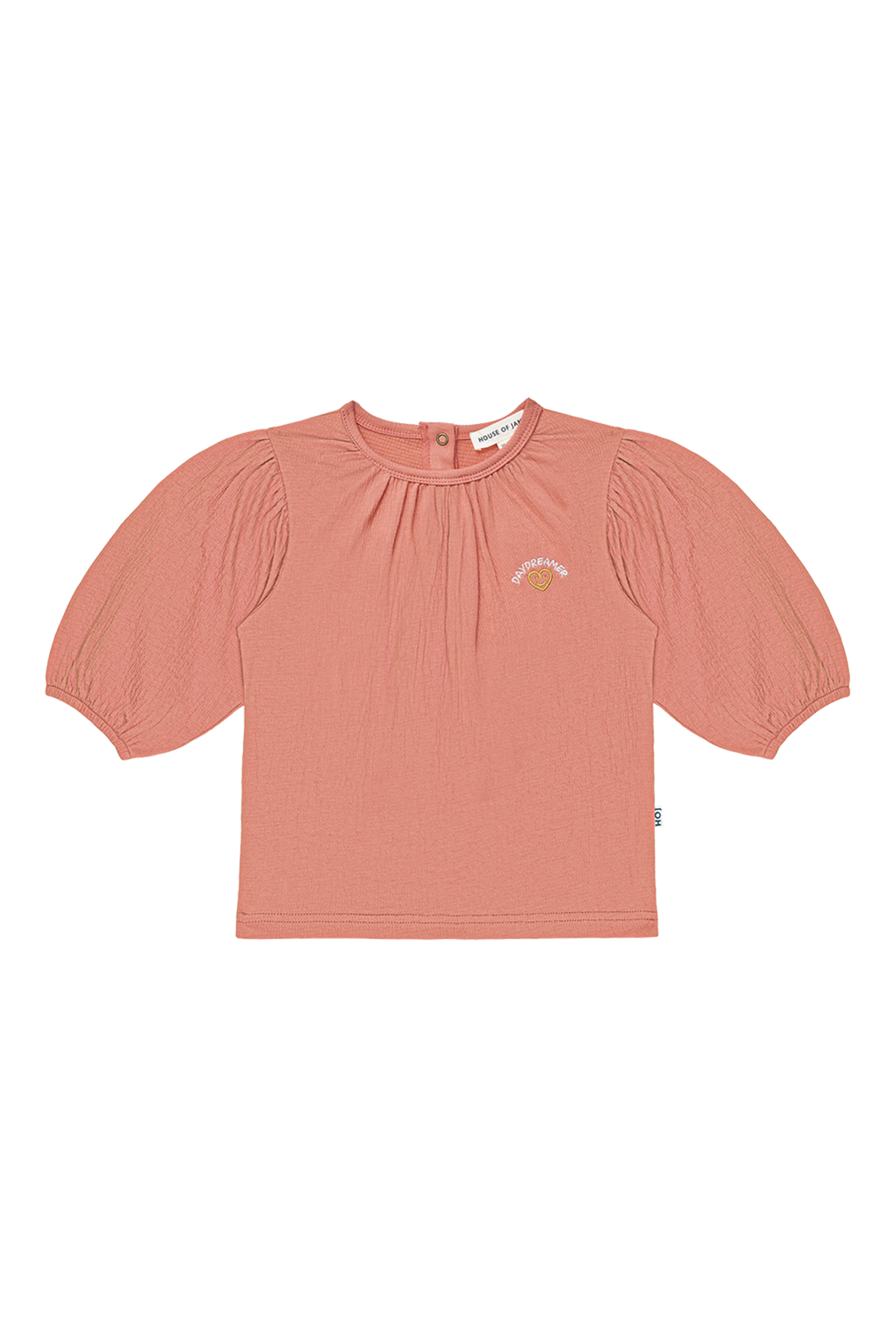 Meisjes t-shirt korte mouw rose