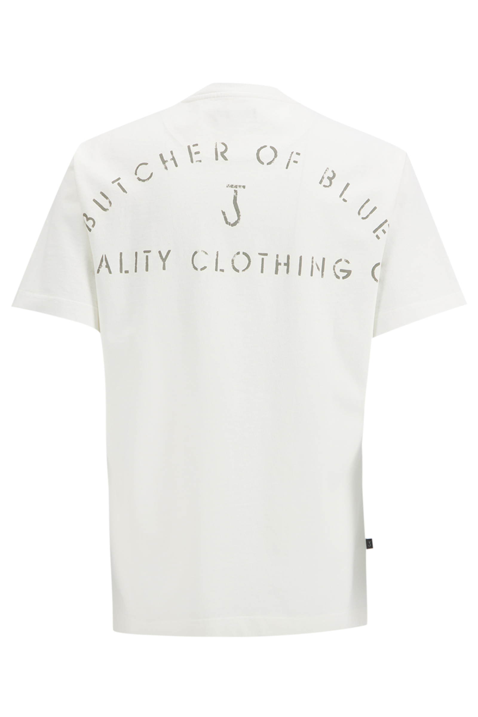 Heren t-shirt kortemouw ecru