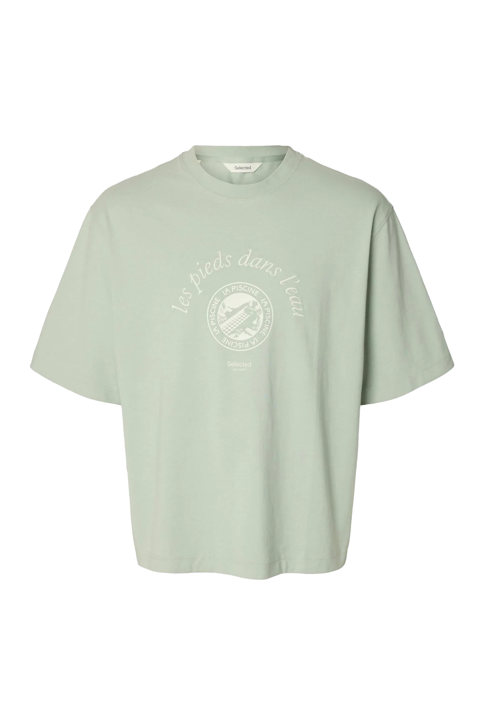 Heren t-shirt kortemouw blauw