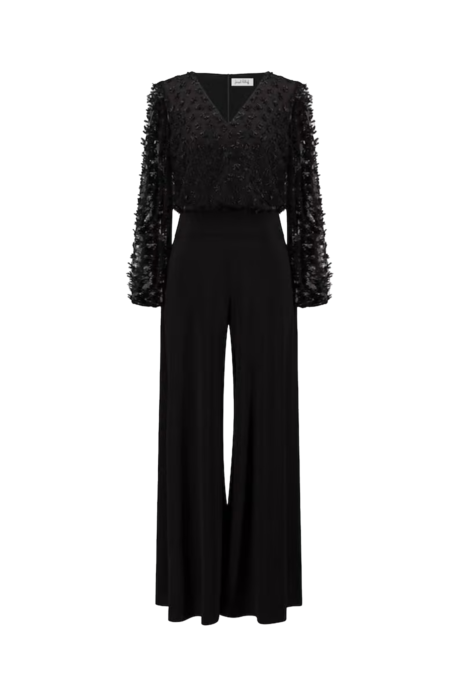 Dames jumpsuit/tuinbroek zwart
