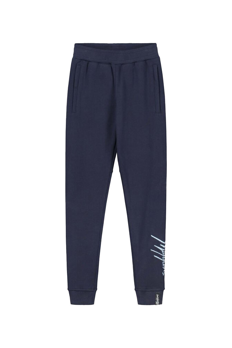 Malelions split essentails trackpants Blauw-1 1