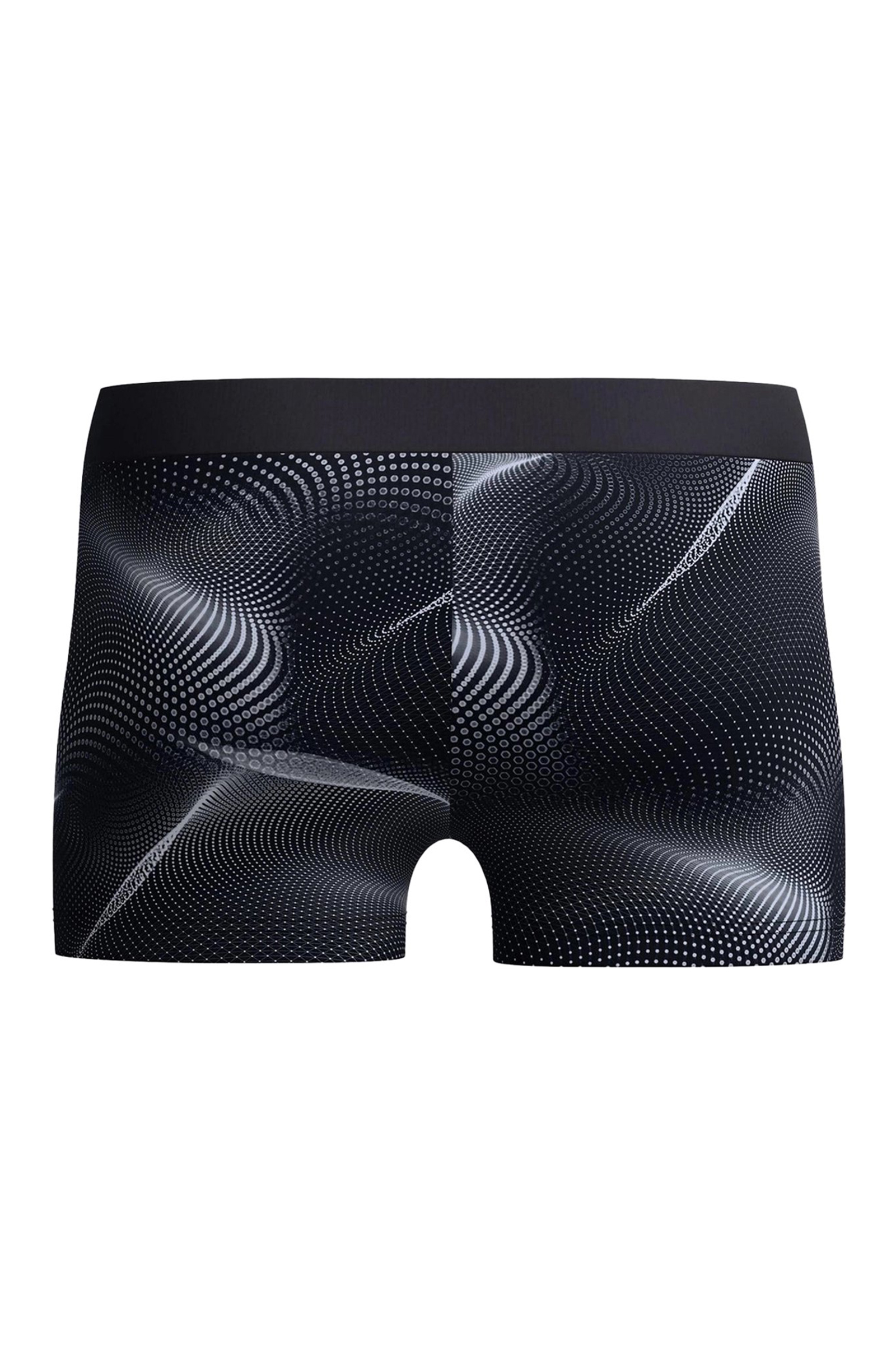 Bad/beach heren zwemslip mid zwart