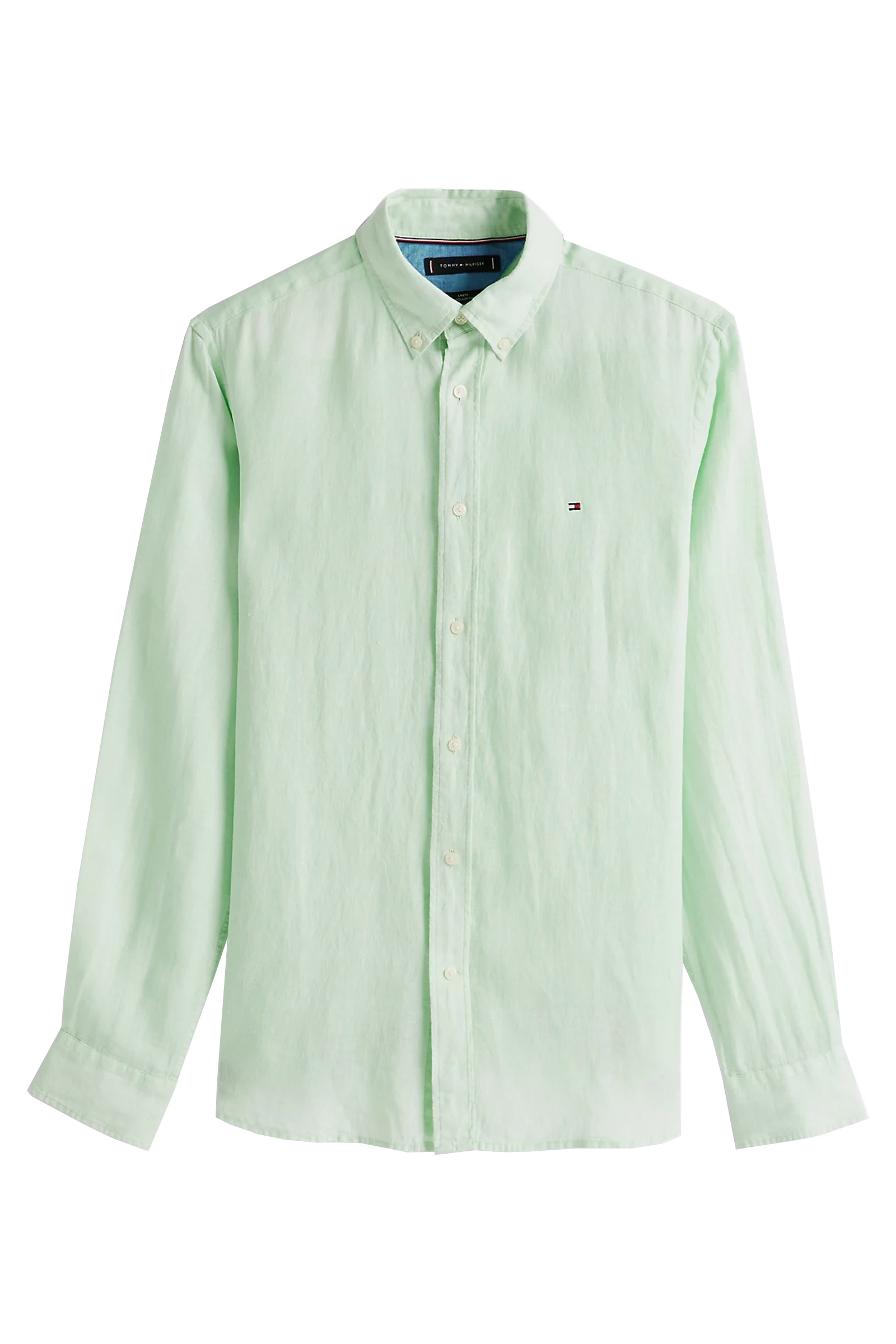 Tommy Hilfiger PIGMENT DYED LI SOLID RF SHIRT Groen 1