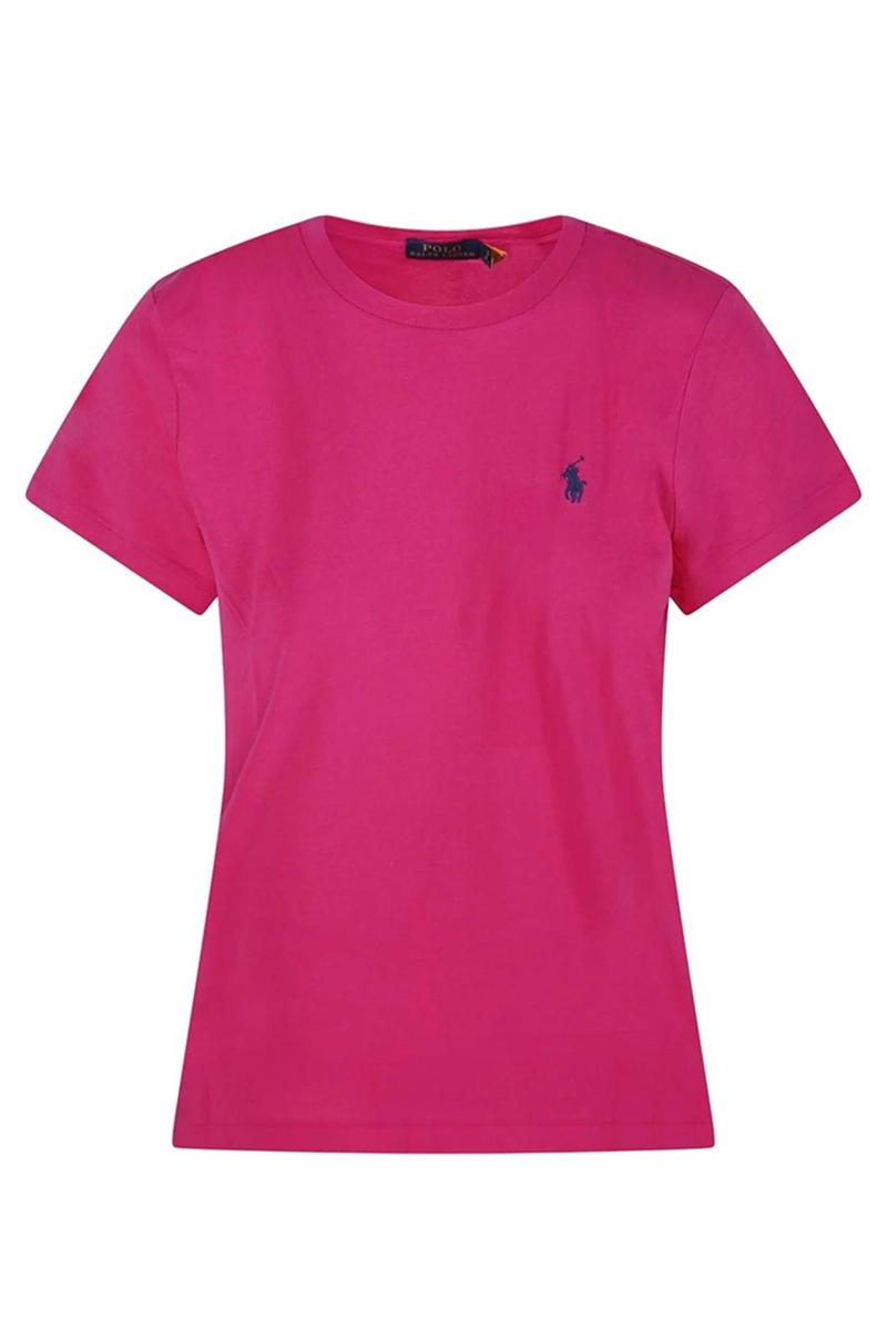 Dames t-shirt korte mouw rose