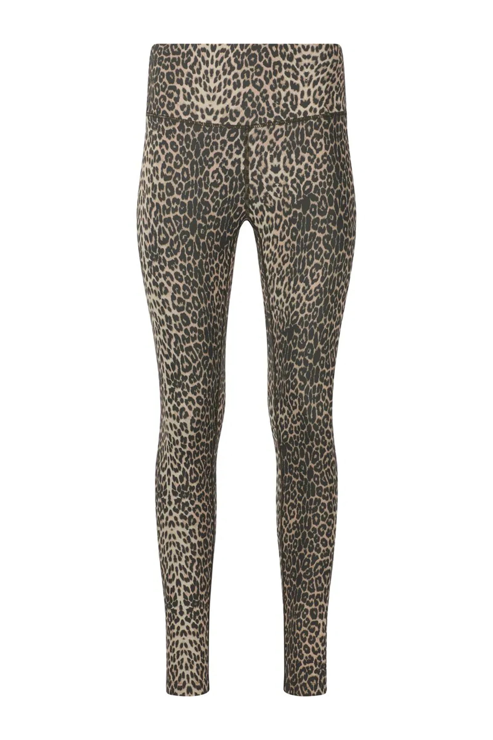 Fitness dames tight lang bruin