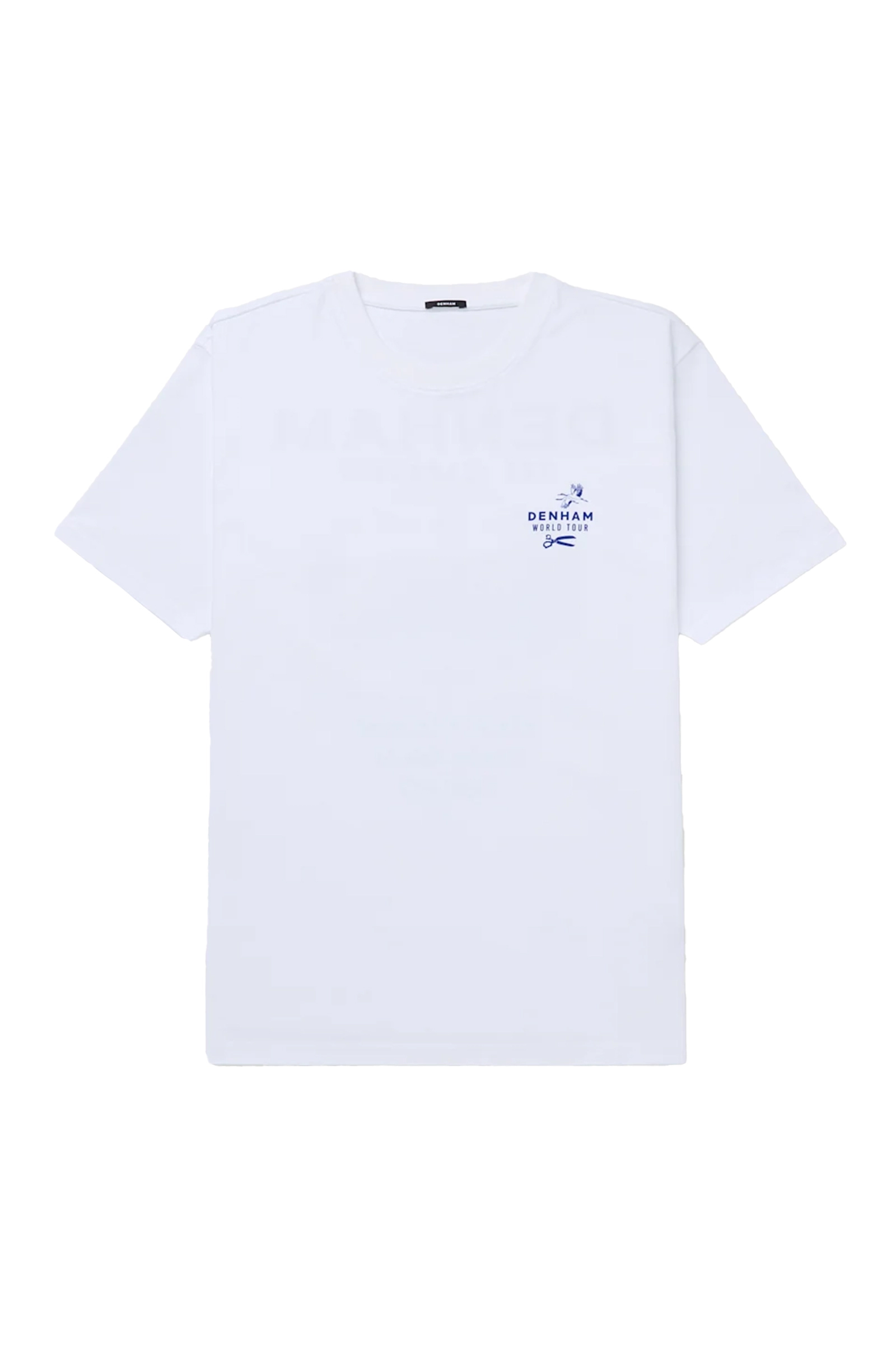Heren t-shirt kortemouw ecru