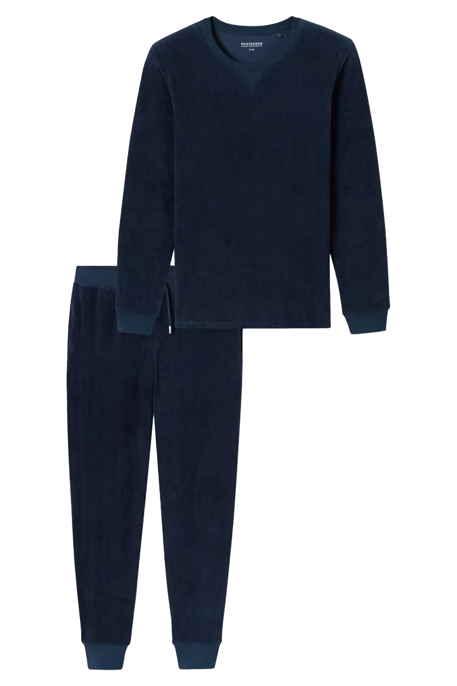 Nachtmode heren pyjama blauw