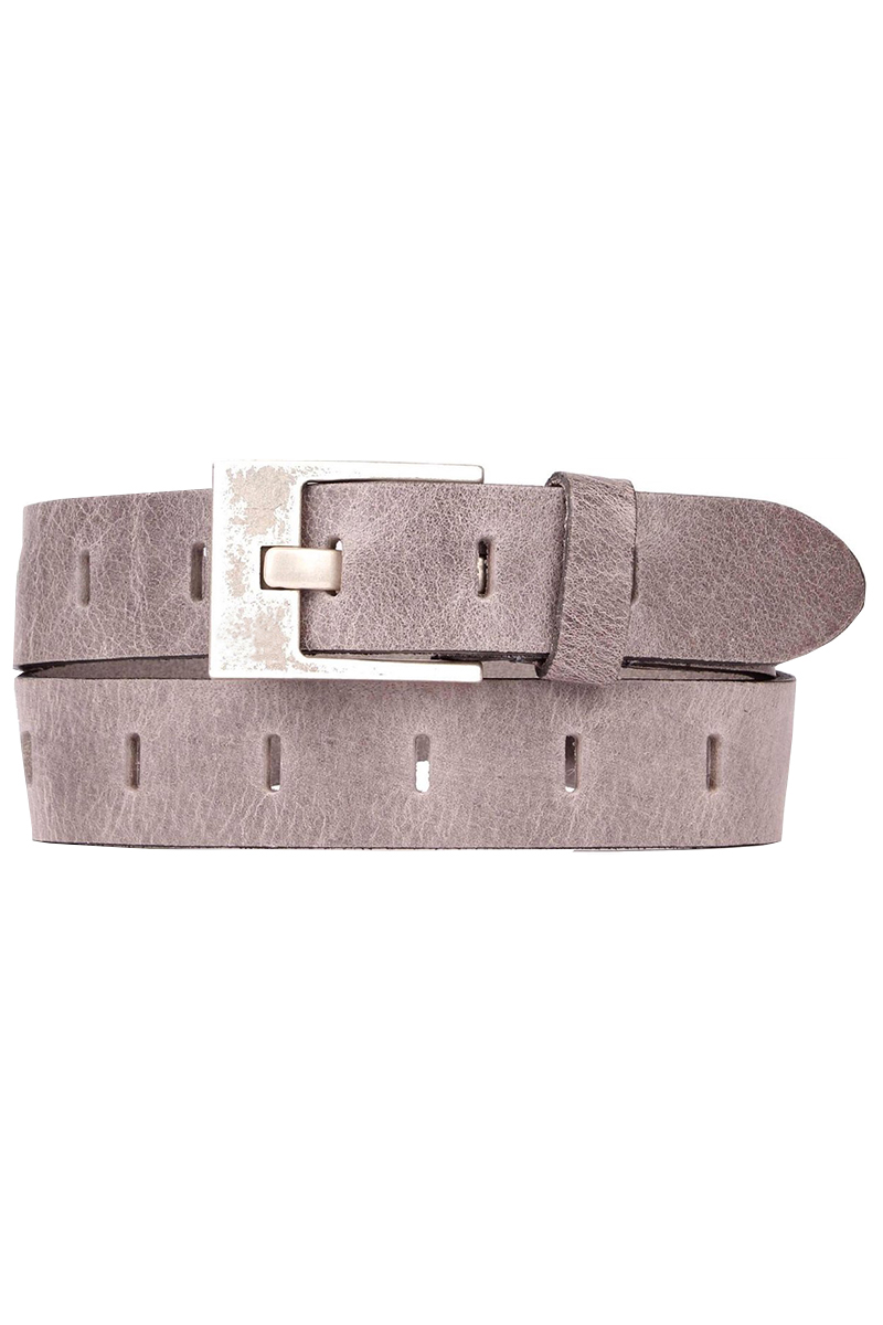Jongens riem grijs