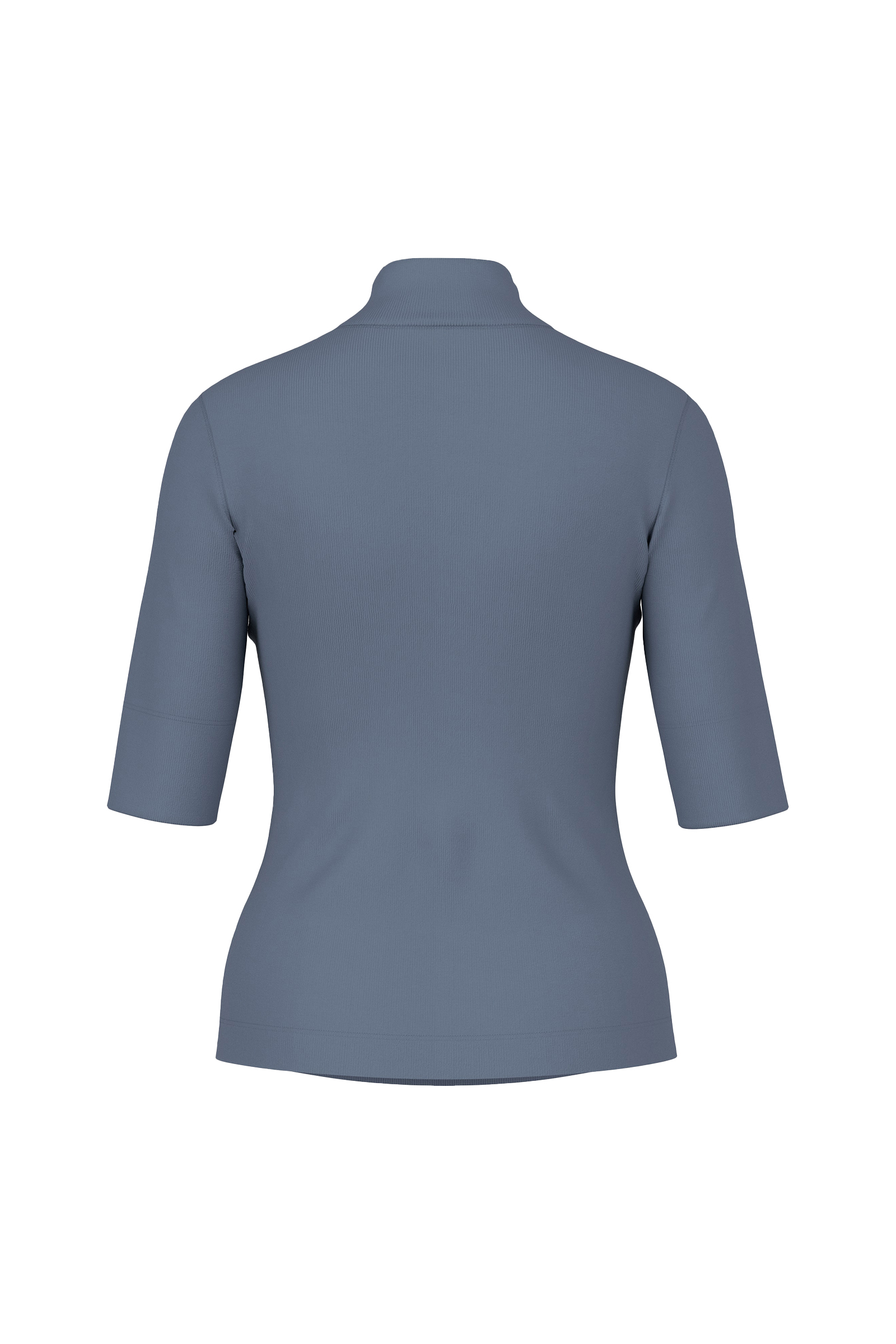 Dames t-shirt korte mouw grijs