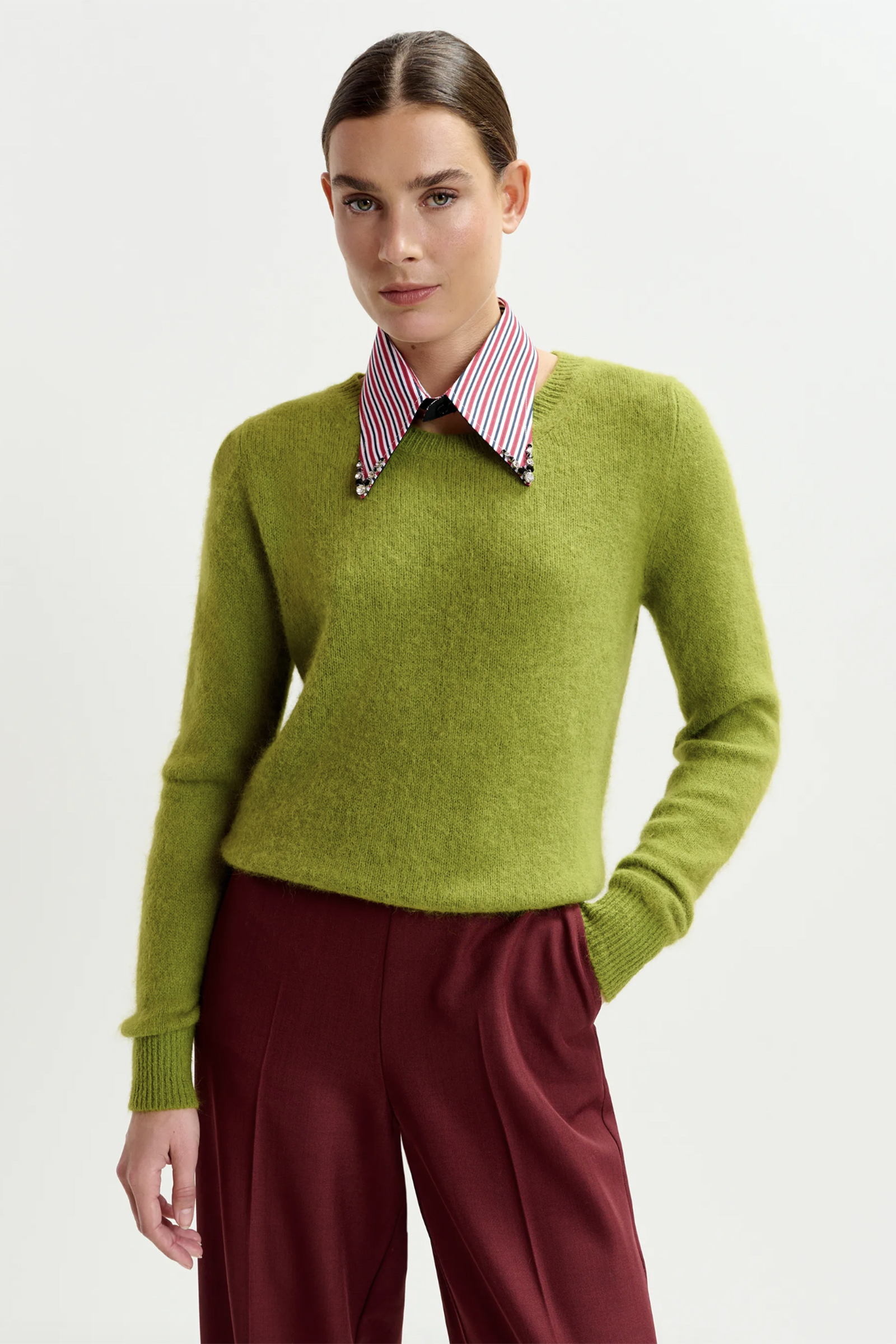 Dames trui groen