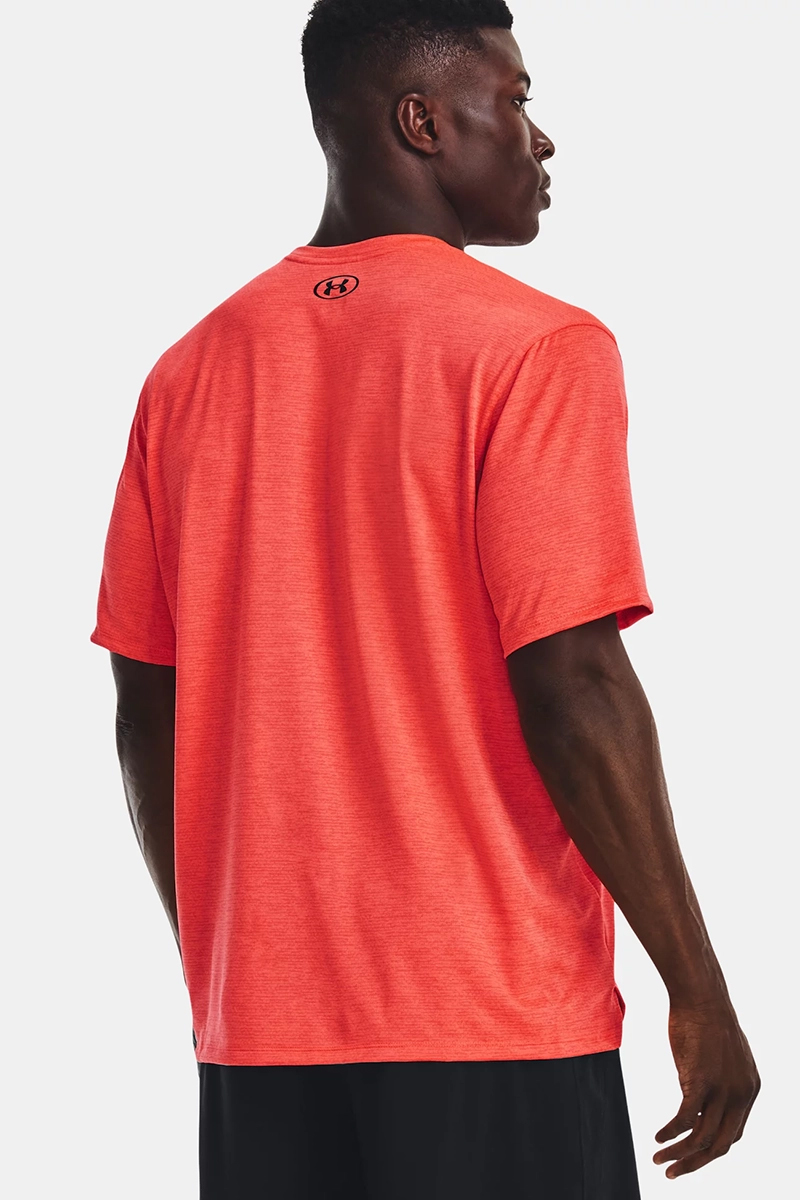 Under Armour Fitness heren t-shirt km Oranje-1 4
