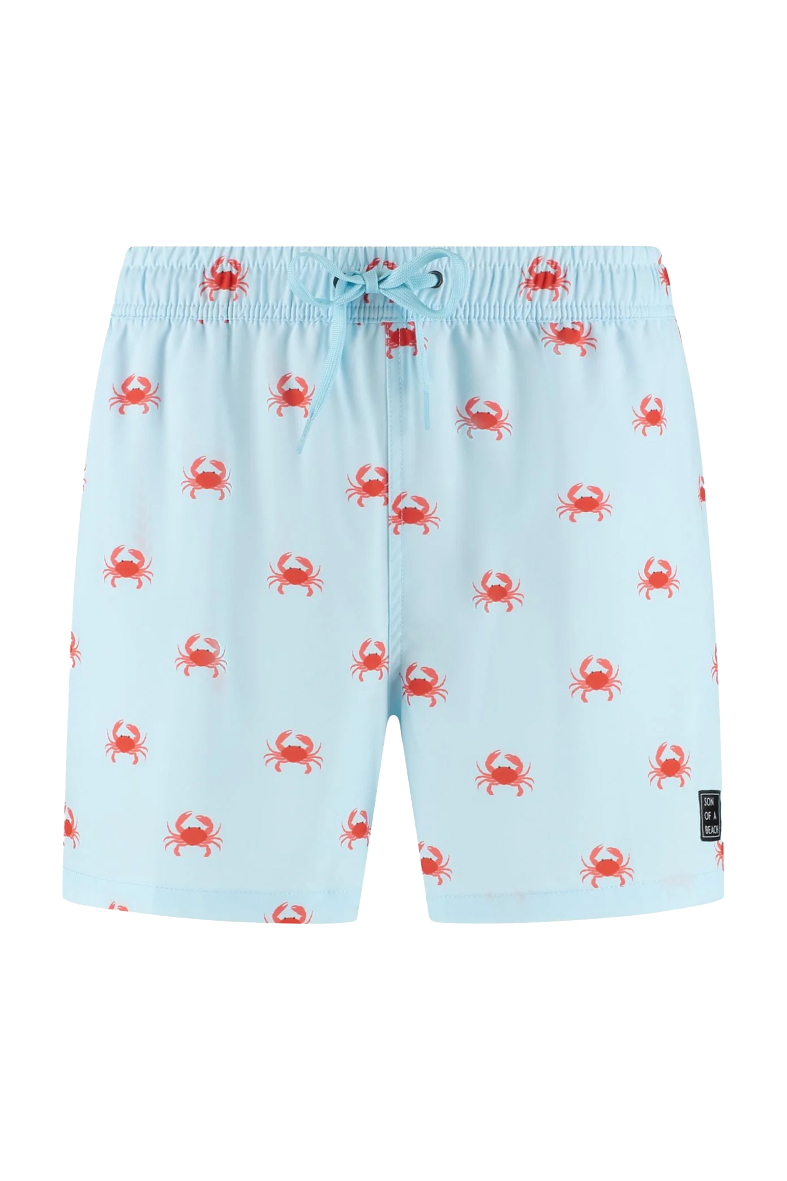Son of a Beach ZWEMSHORT Blauw-1 1