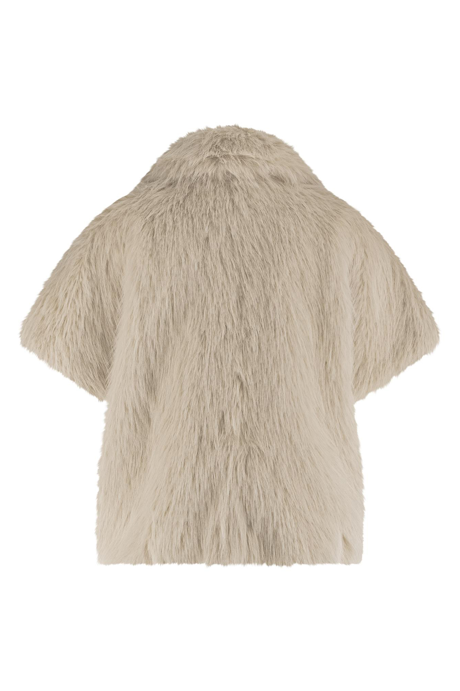 Dames vest bruin