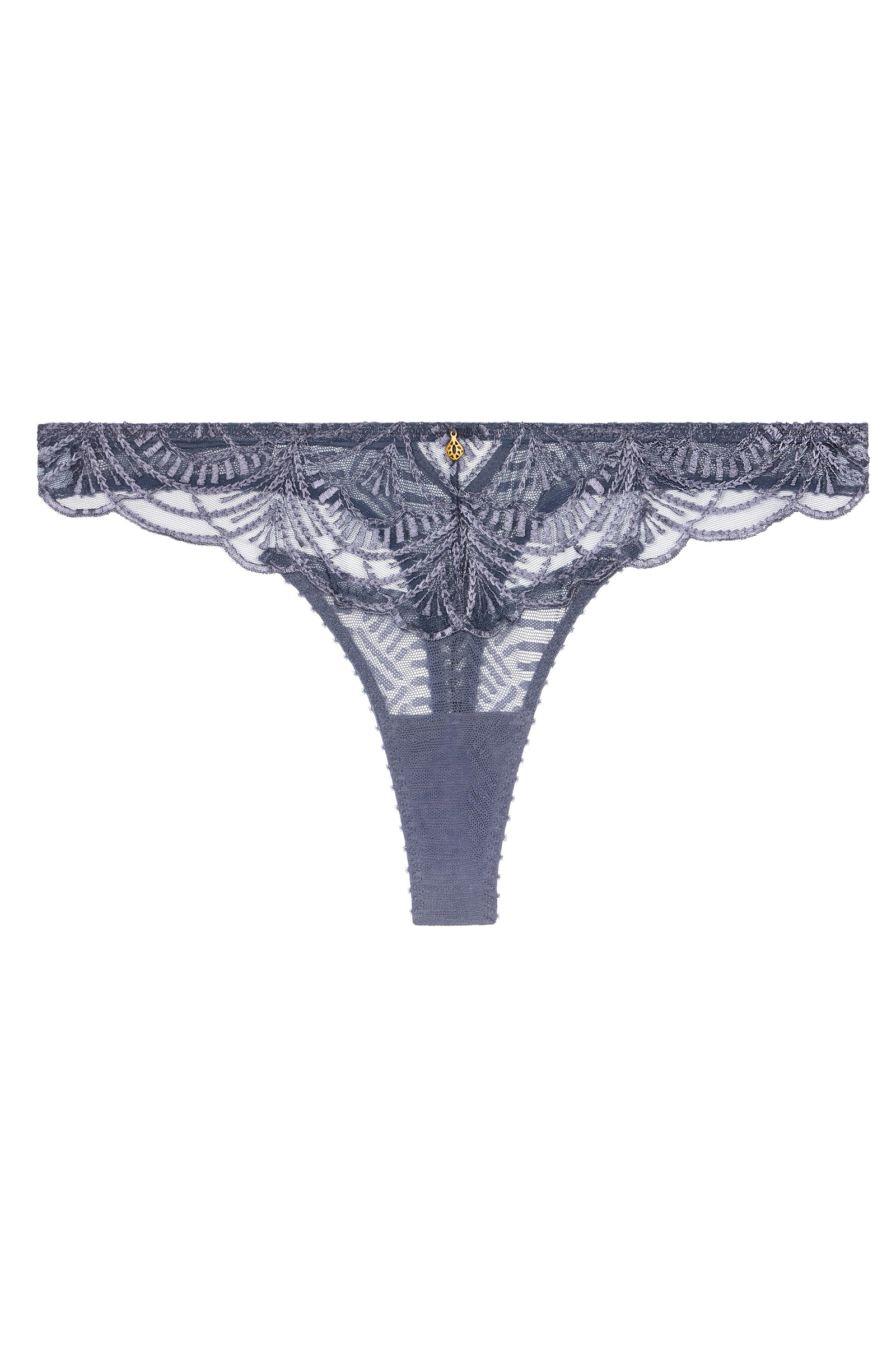 Lingerie dames string blauw