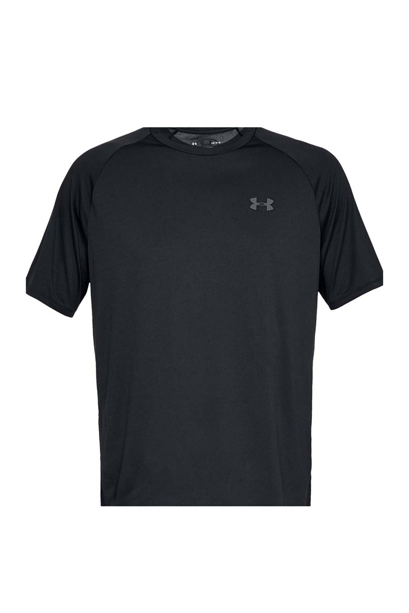 Voetbal heren t-shirt km zwart