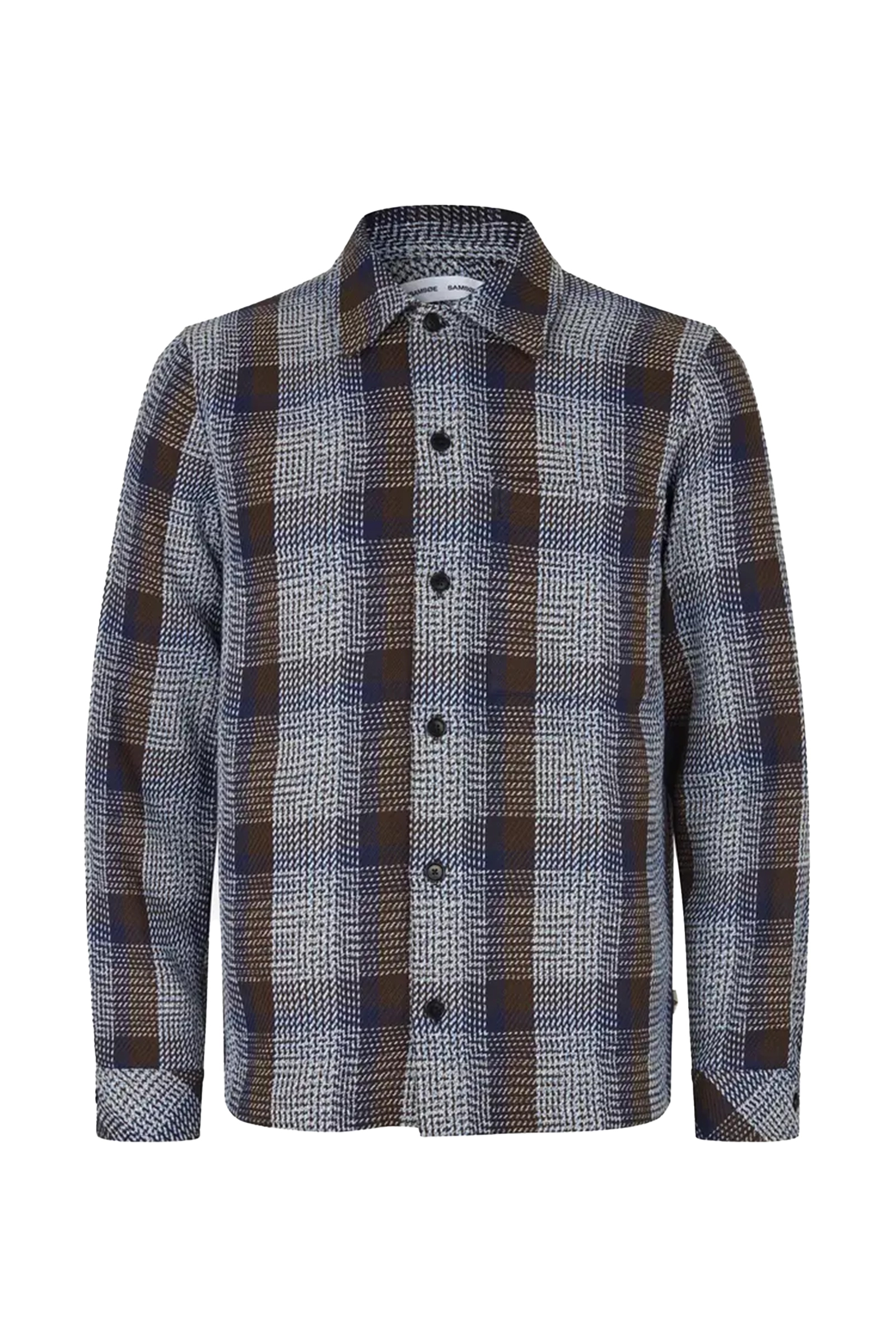 Heren overshirt bruin