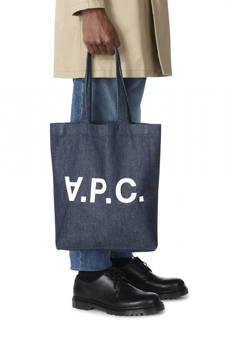 A.P.C. TOTE LAURE Blauw-1 2