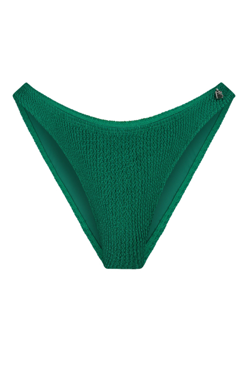 Bad/beach dames bikini slip groen