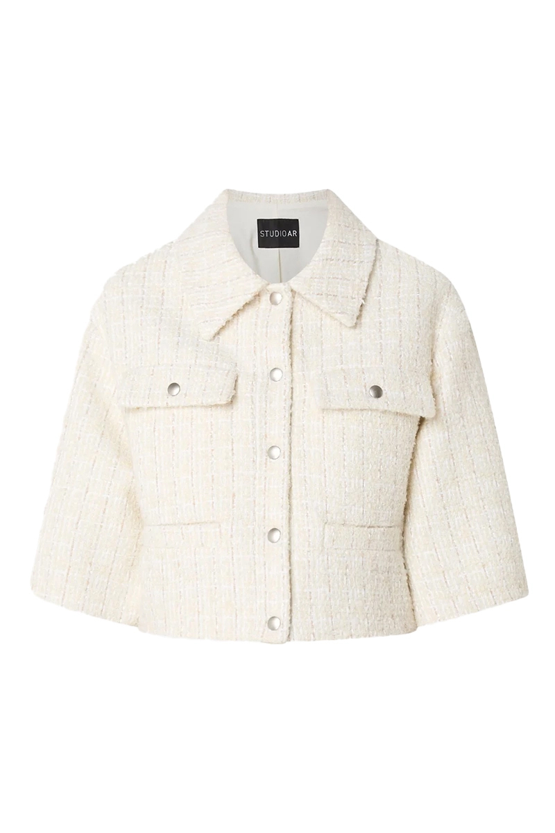 Dames blazer ecru