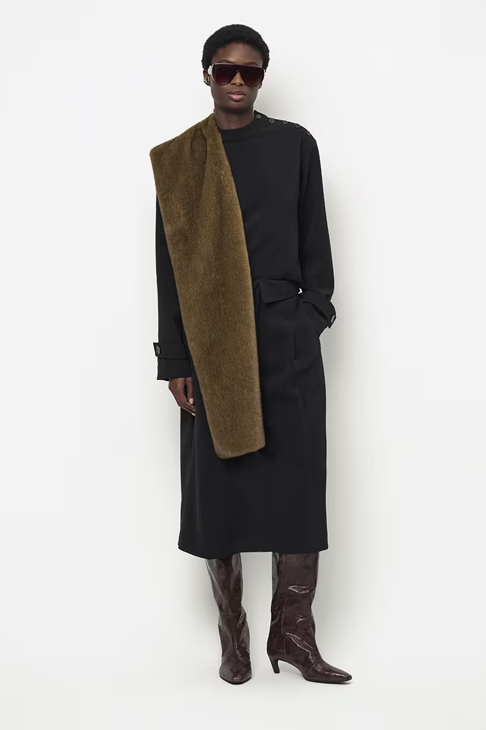 Dames broek zwart