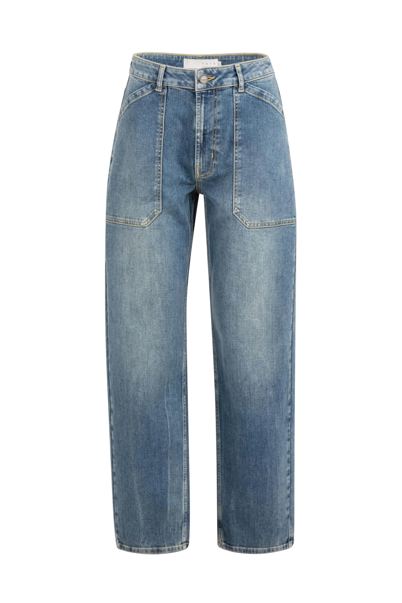 Dames jeans blauw