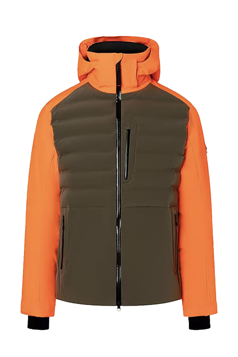 Wintersport heren jack groen
