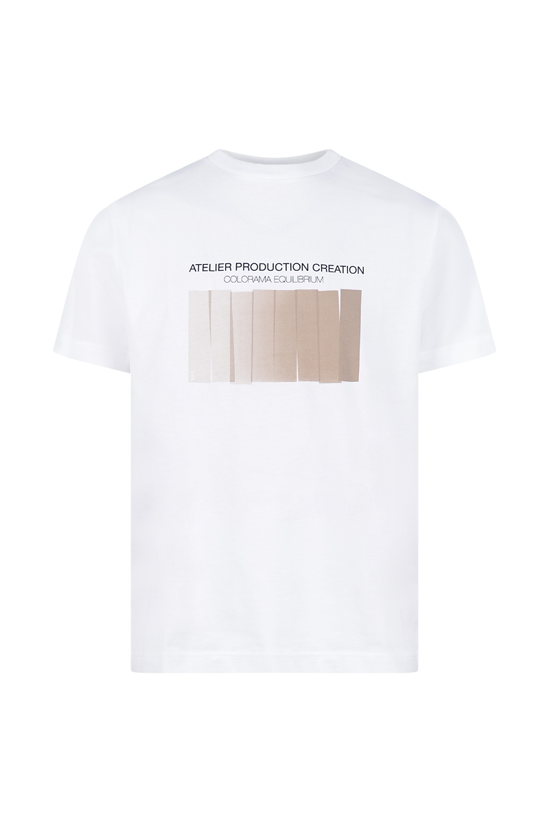 Heren t-shirt kortemouw wit