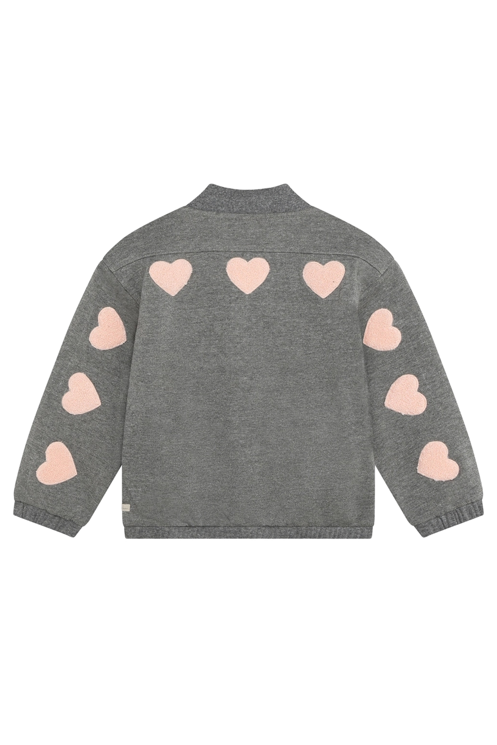 Meisjes vest grijs