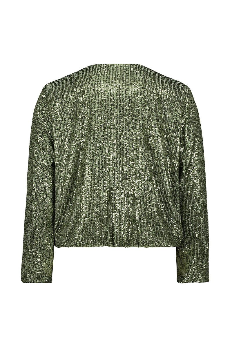 Dames jas groen