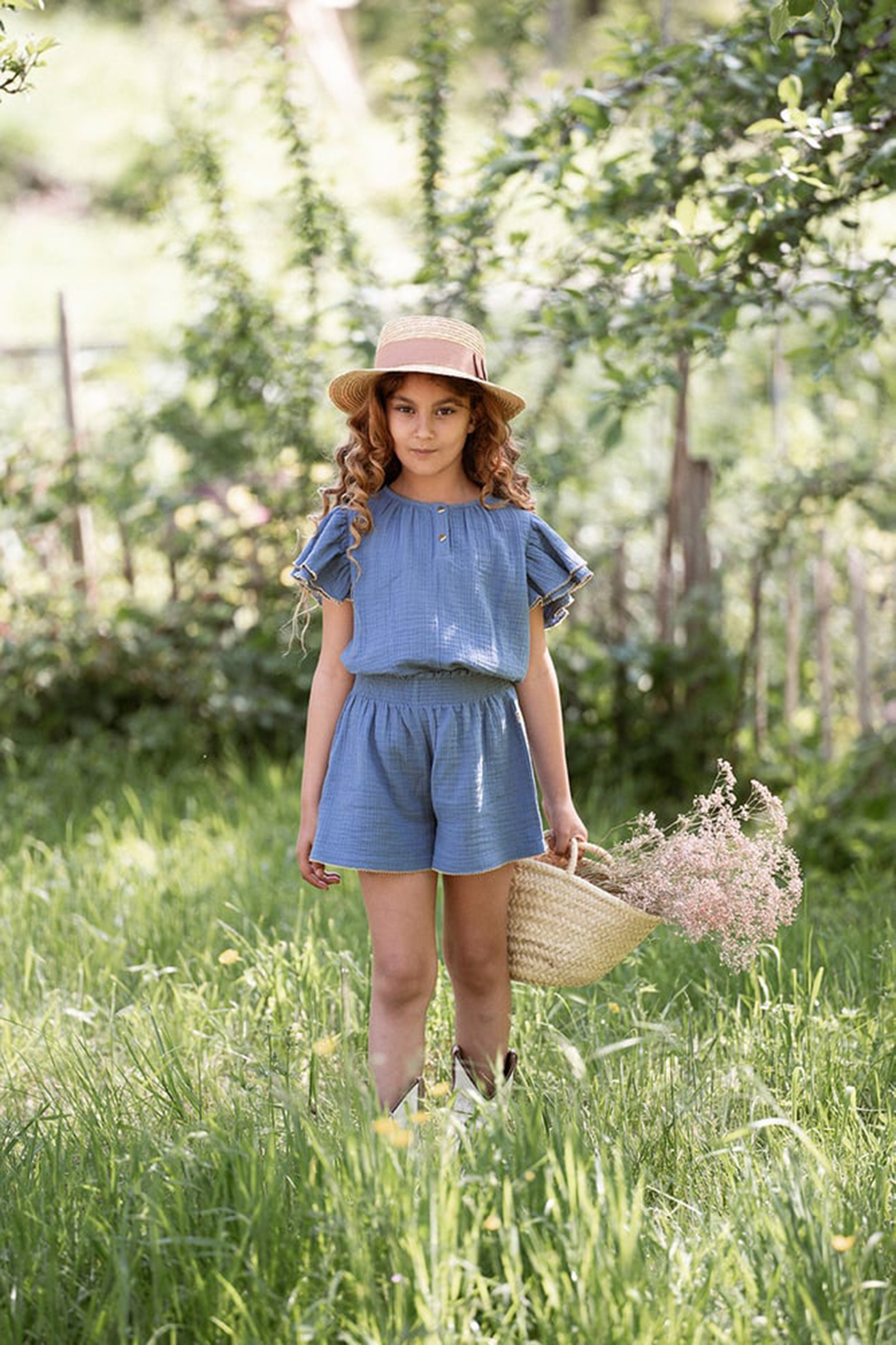 House Of Jamie Butterfly top Blauw-1 2