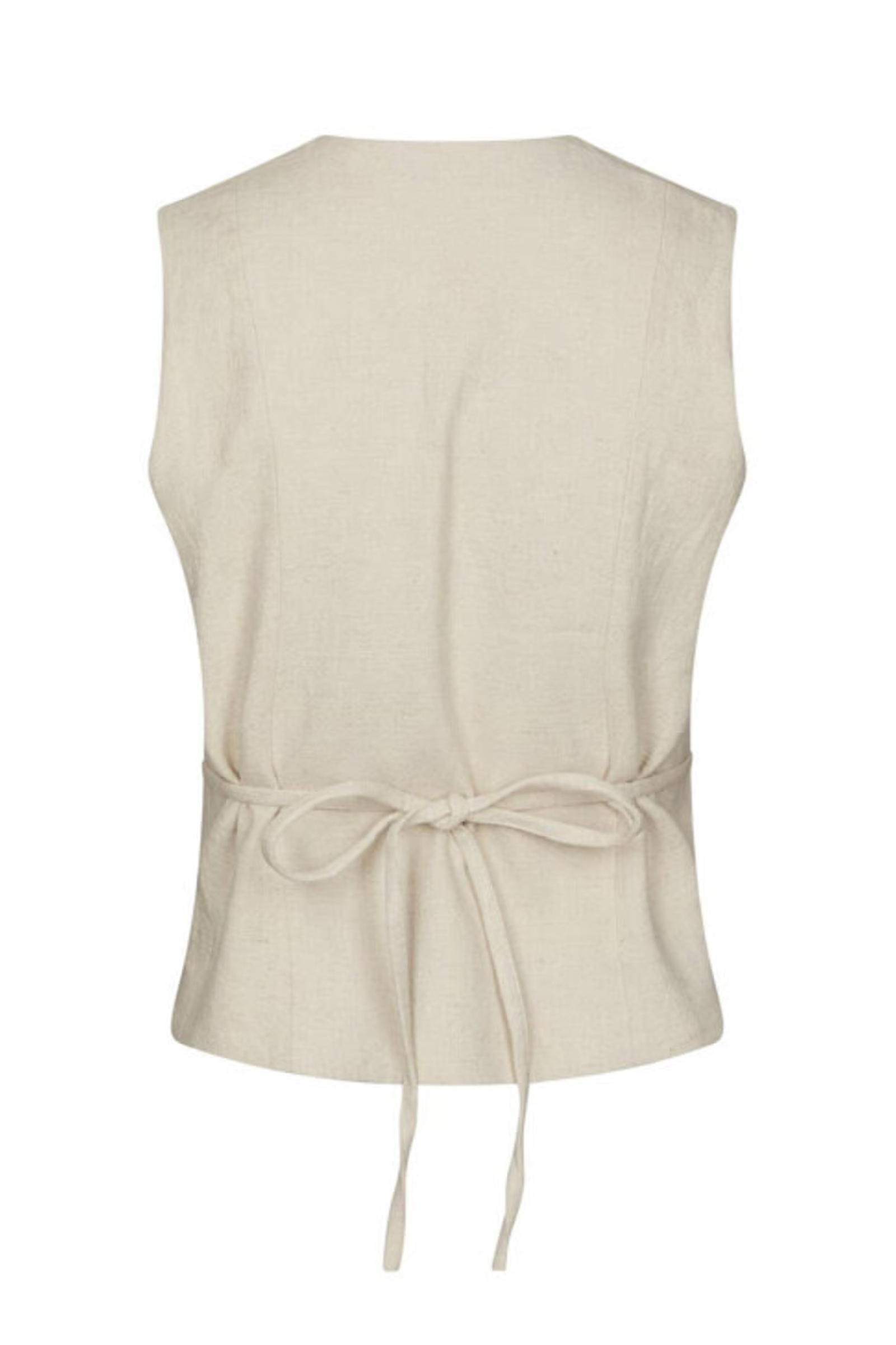Dames gilet bruin