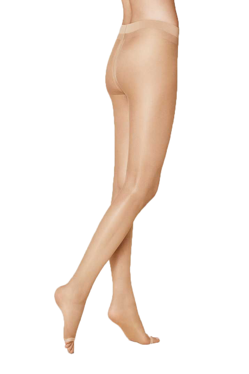 Dames panty bruin