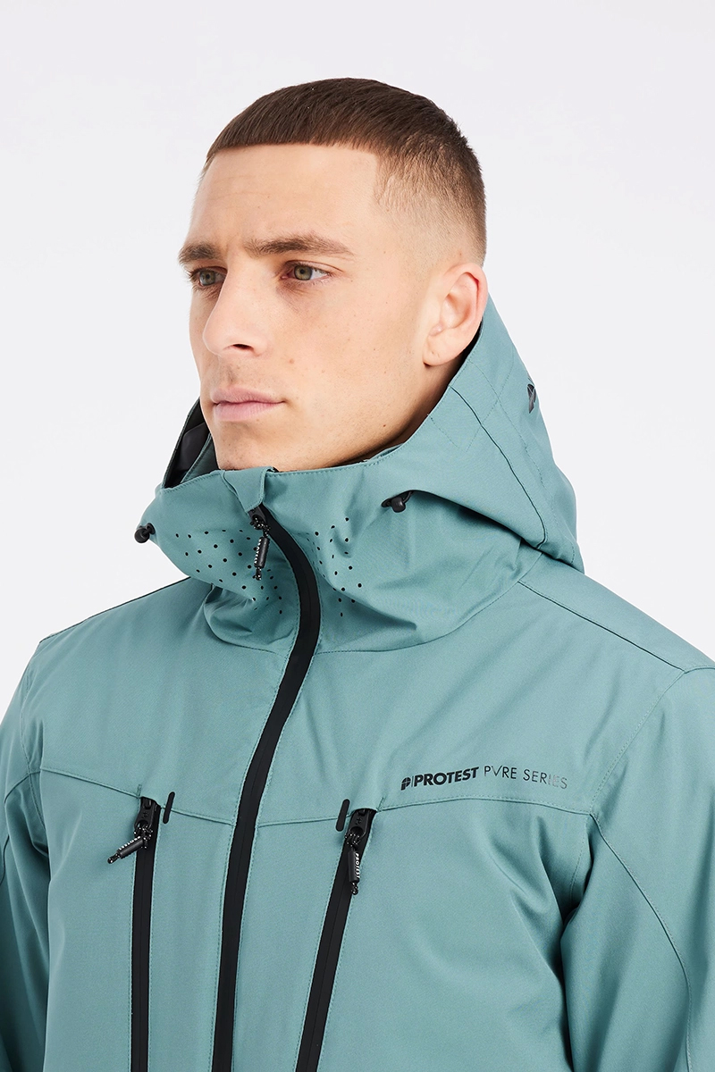 Protest TIMO 23 SNOWJACKET Groen-1 3