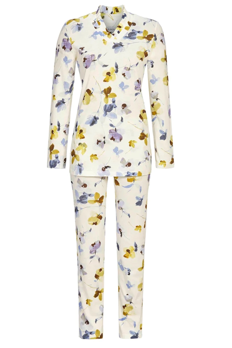 Ringella Nachtmode dames pyjama Ecru-1 1