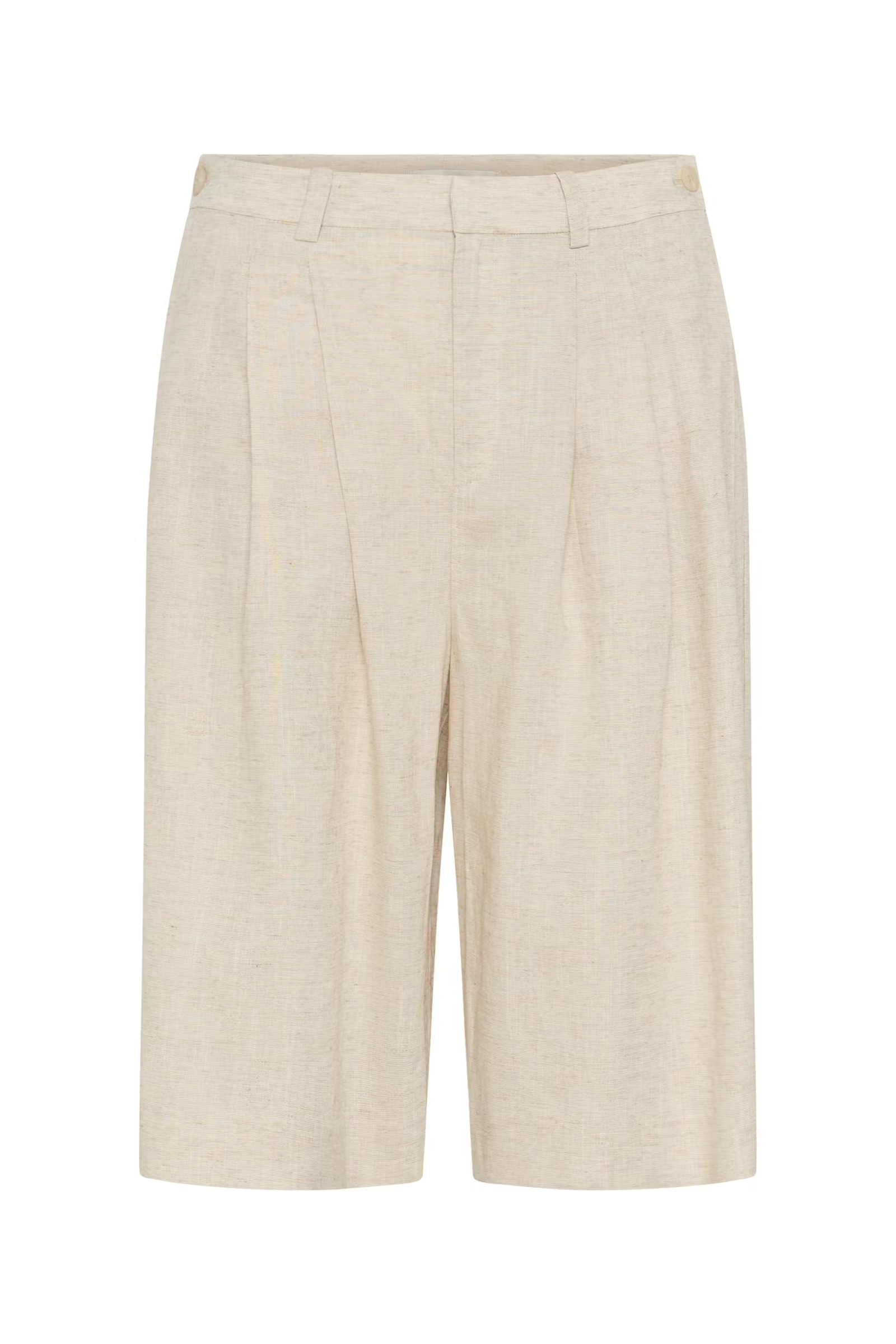 Dames short ecru