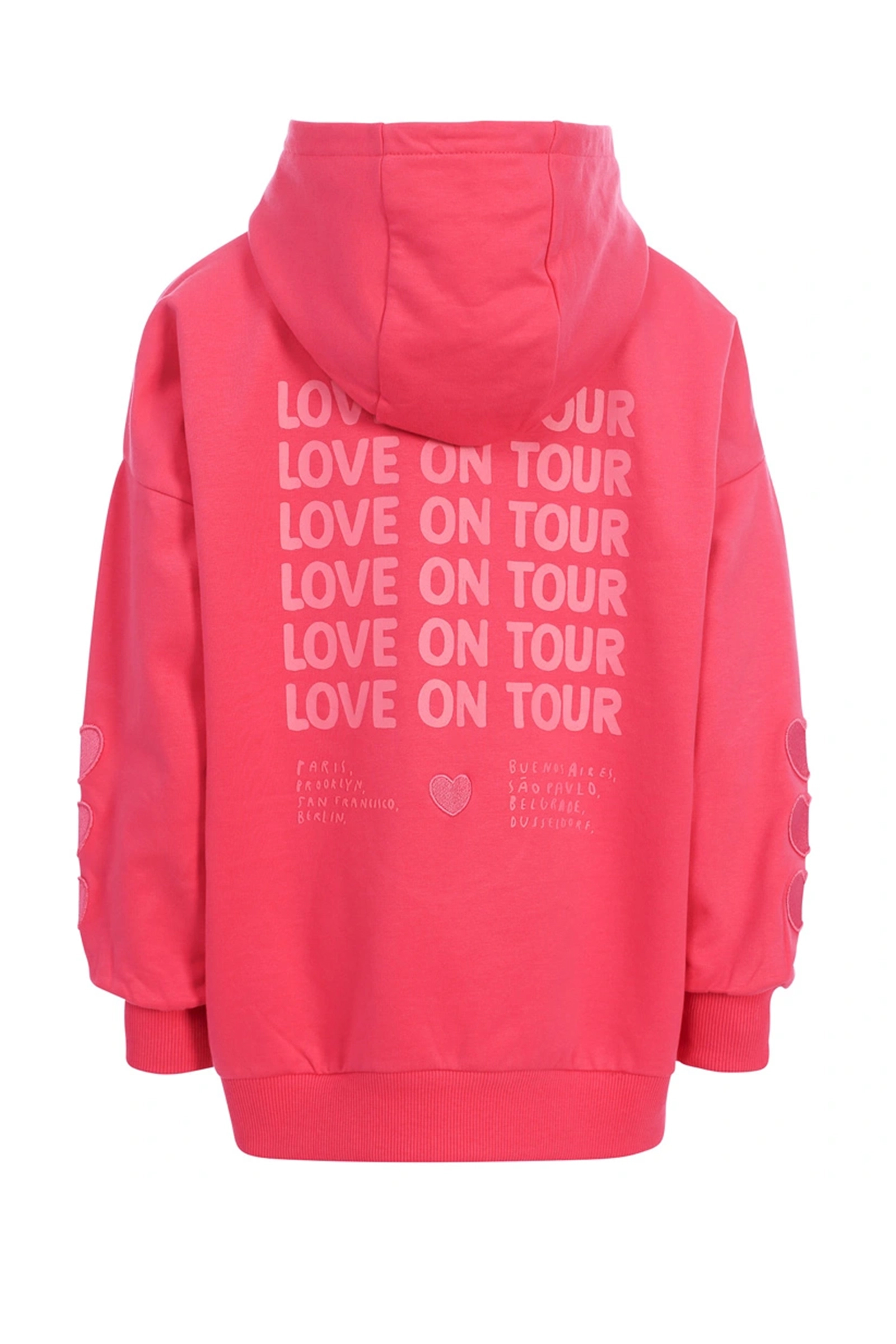 Meisjes sweater rose