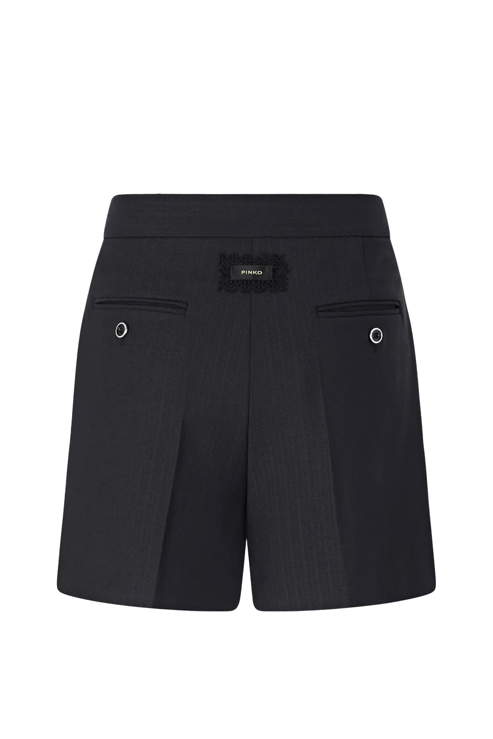 Dames short blauw