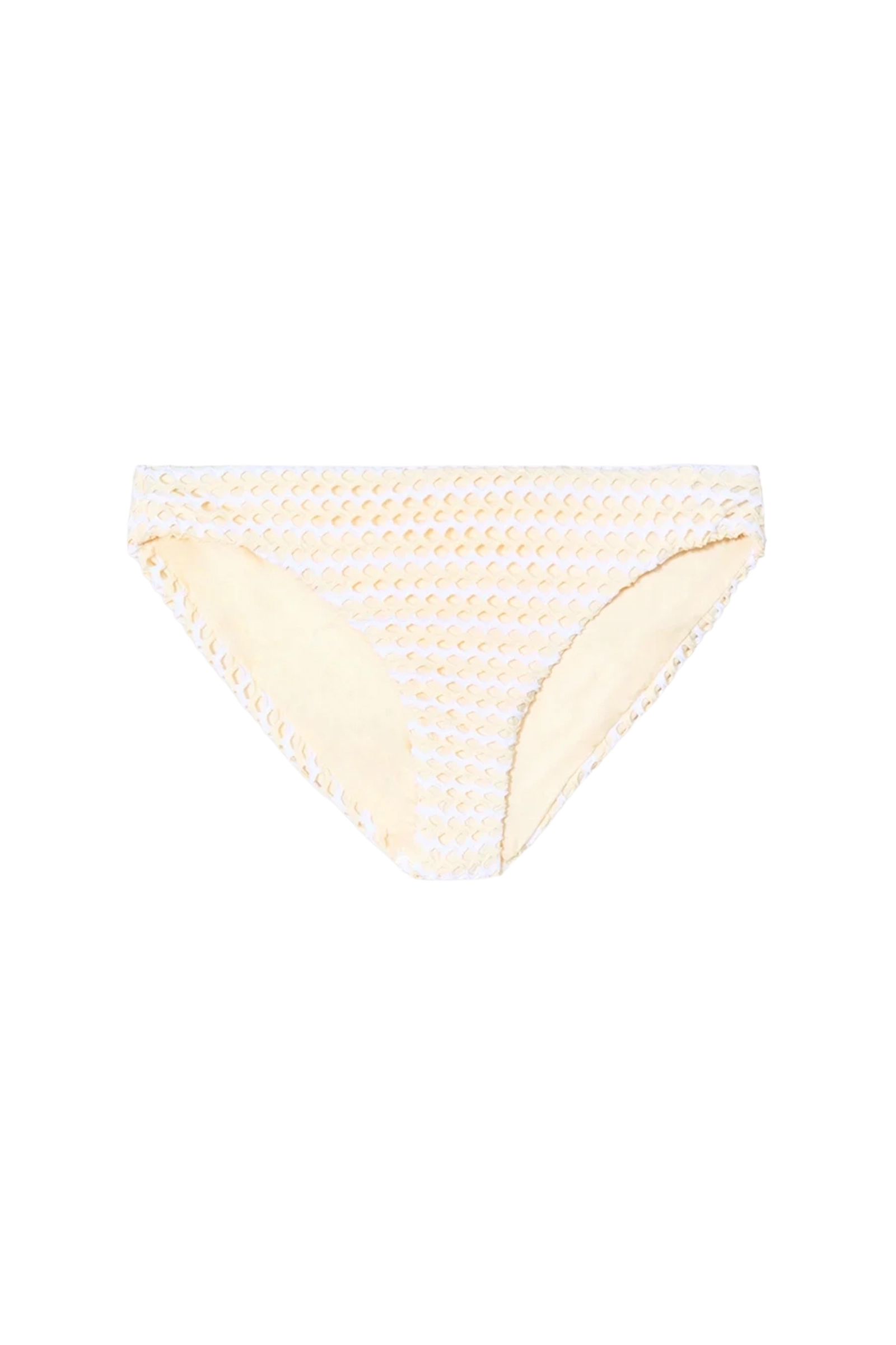 Bad/beach dames bikini slip ecru