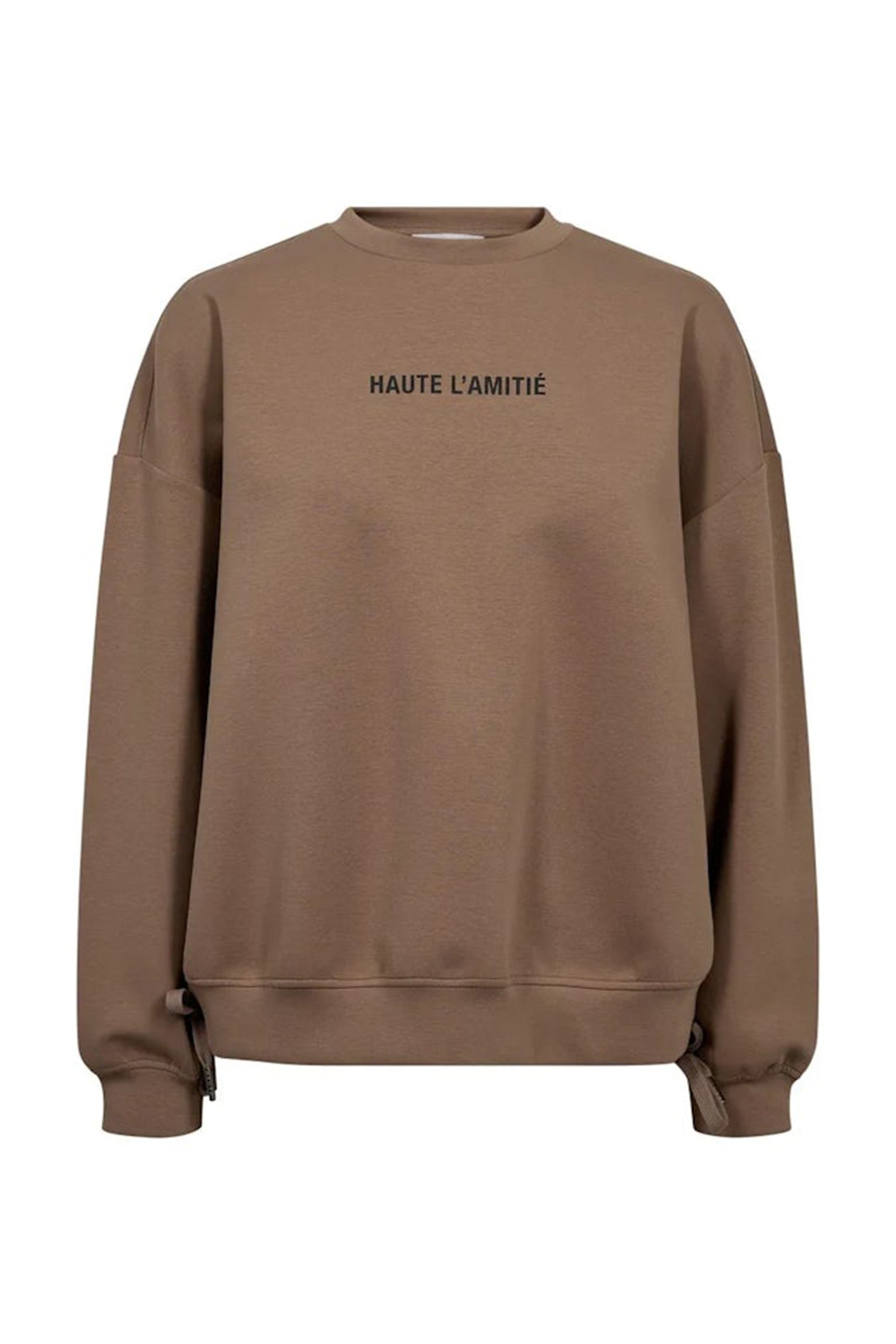 Dames sweater bruin