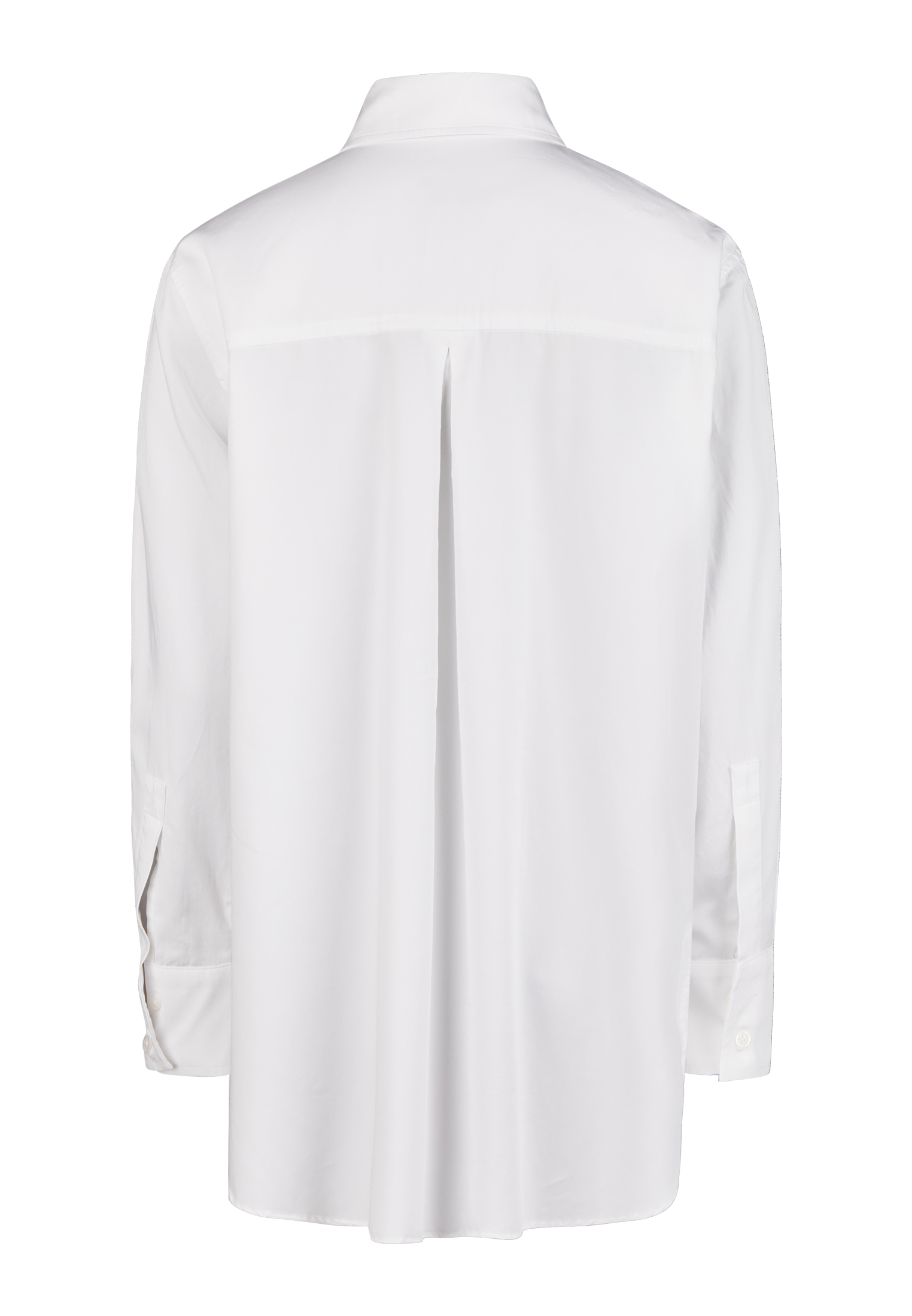 Dames blouse lange mouw blauw