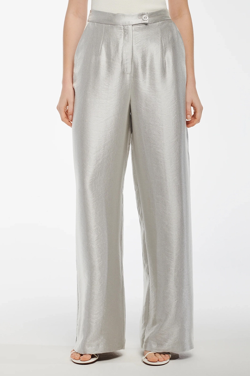 Dames broek grijs
