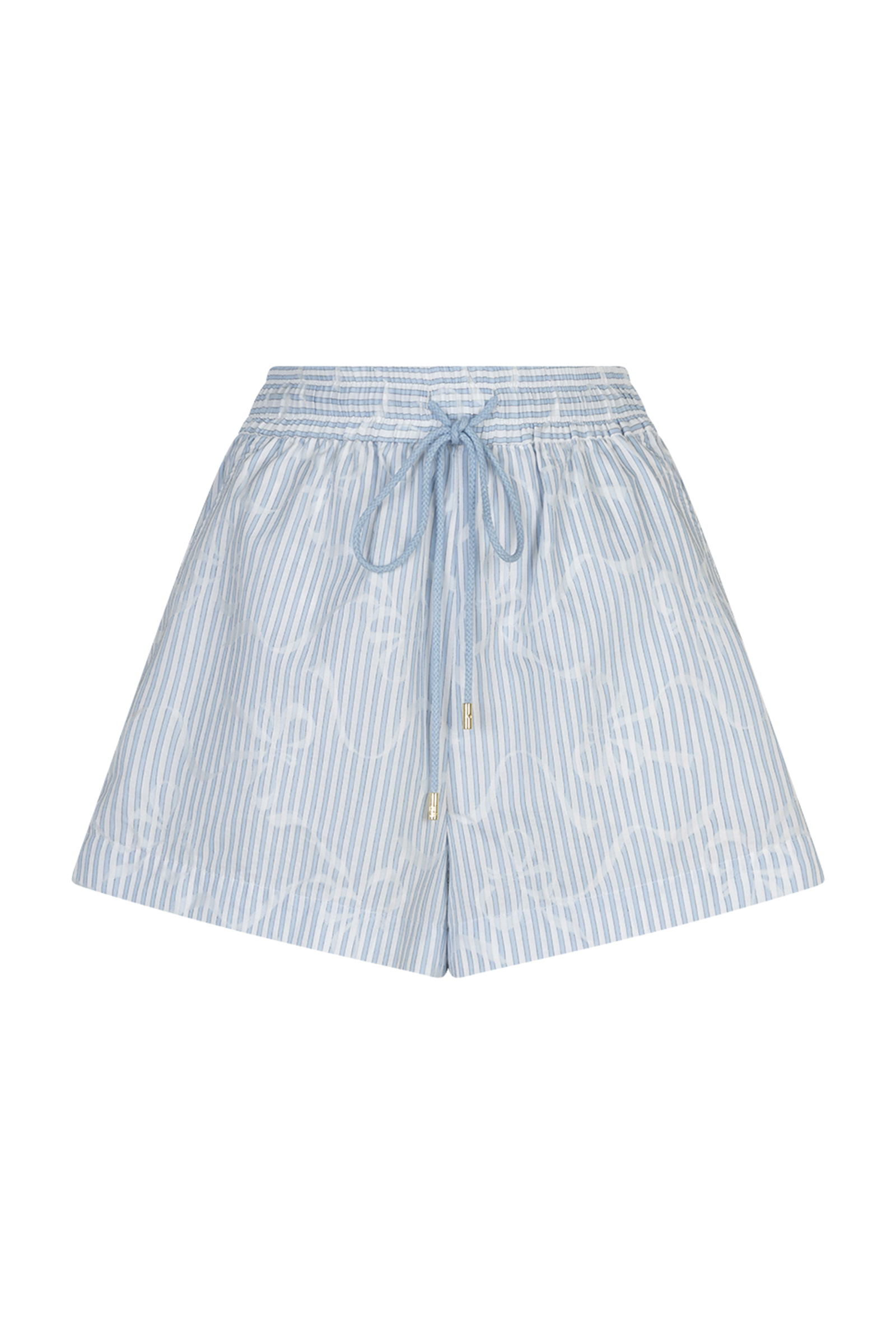Dames short blauw