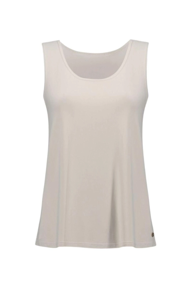 Dames top ecru