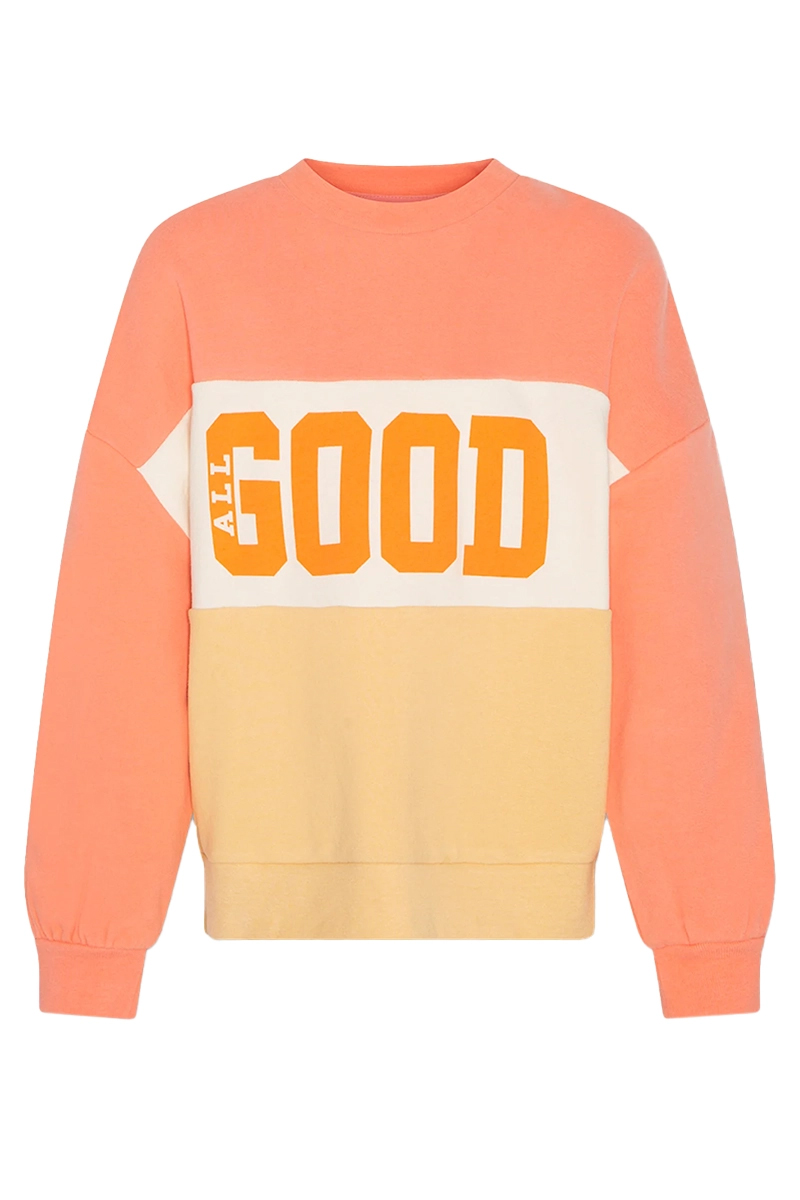 Meisjes sweater oranje